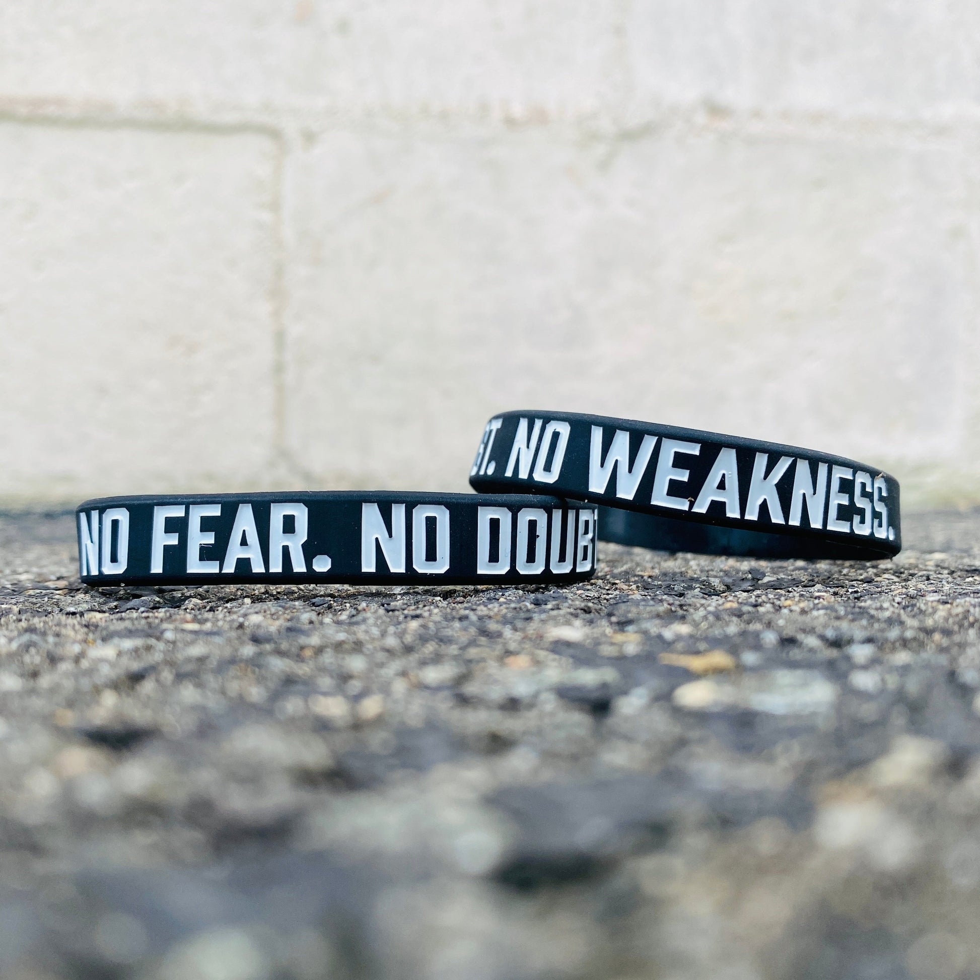 No Fear. No Doubt. No Weakness Wristband