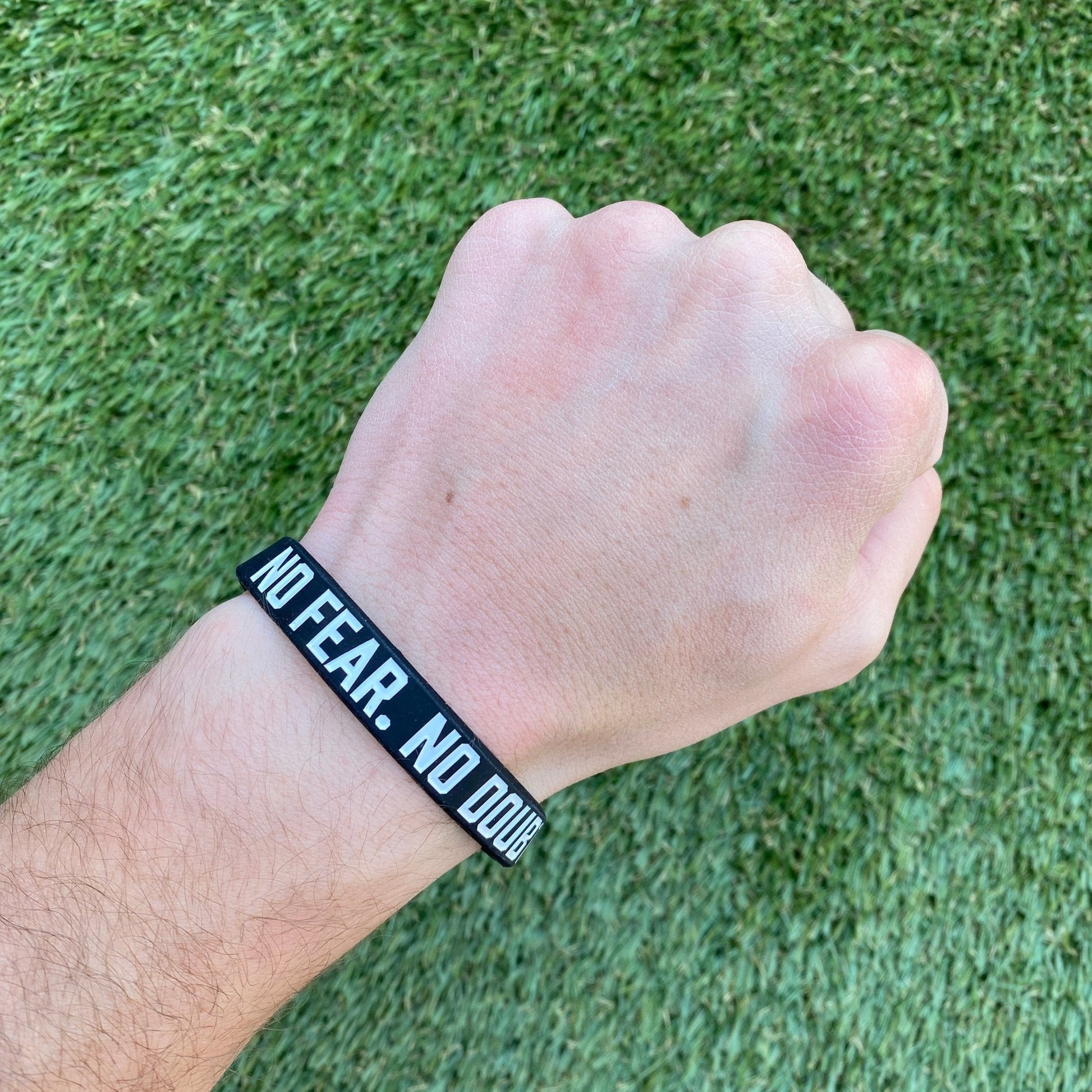 No Fear. No Doubt. No Weakness Wristband