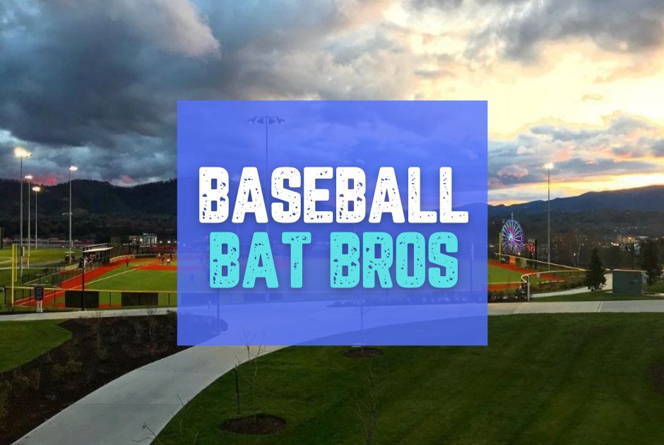 Collection of baseball bat bros in a gallery layout