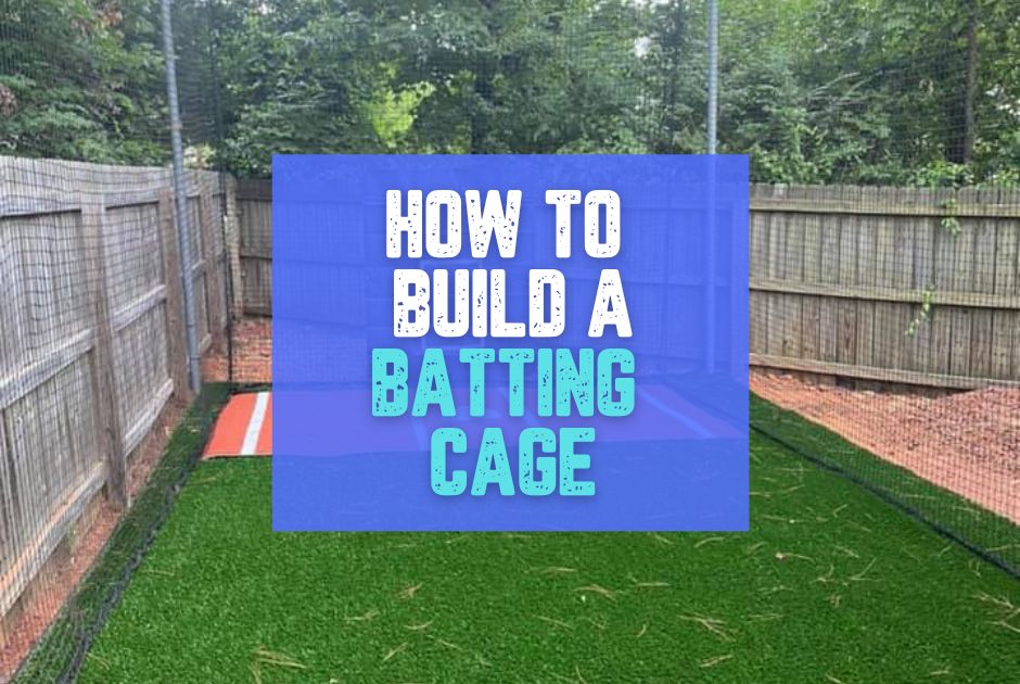 Collection of How To Build A Backyard Batting Cage (A Step-By-Step Guide) in a gallery layout