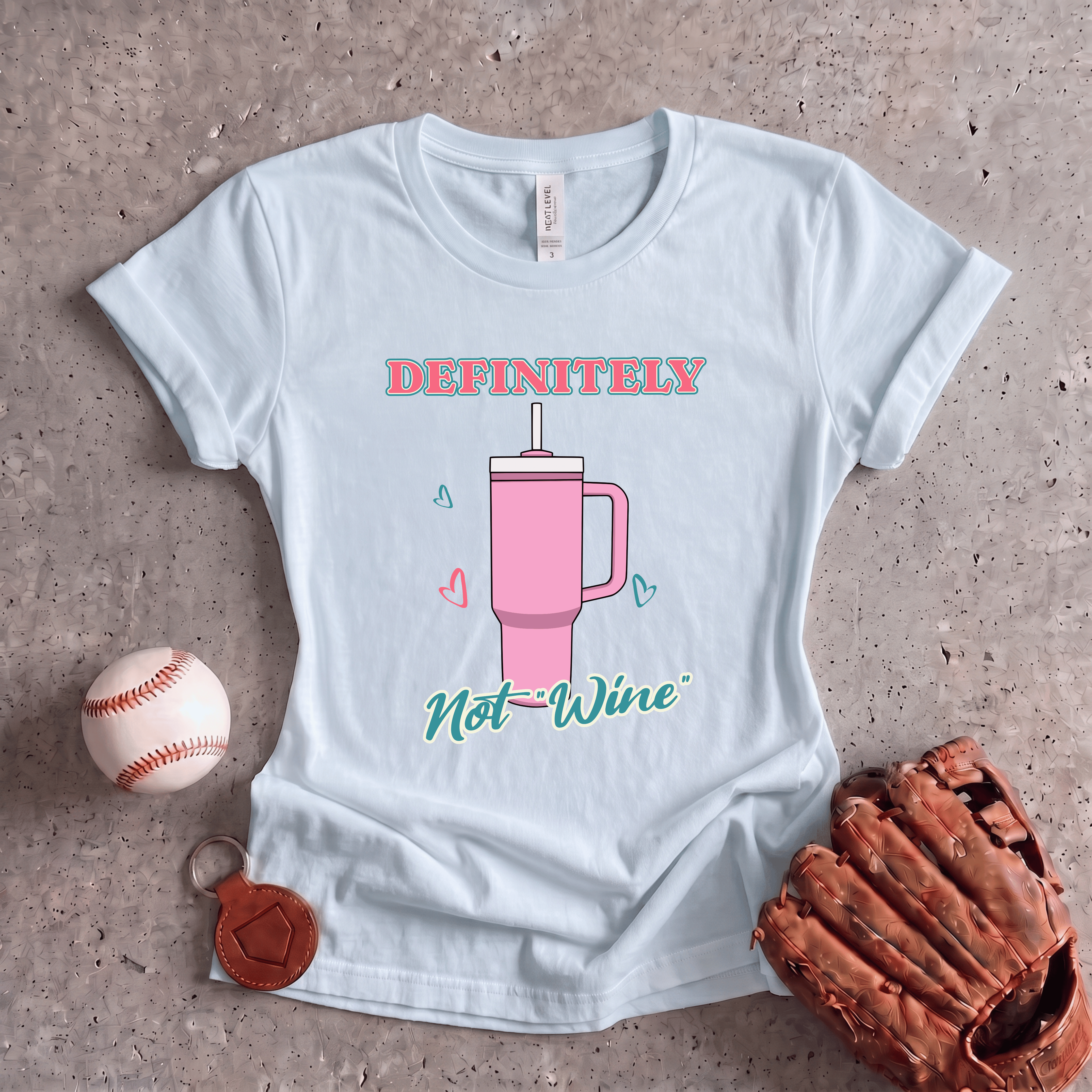 Collection of Definitely Not Wine T-Shirt in a gallery layout