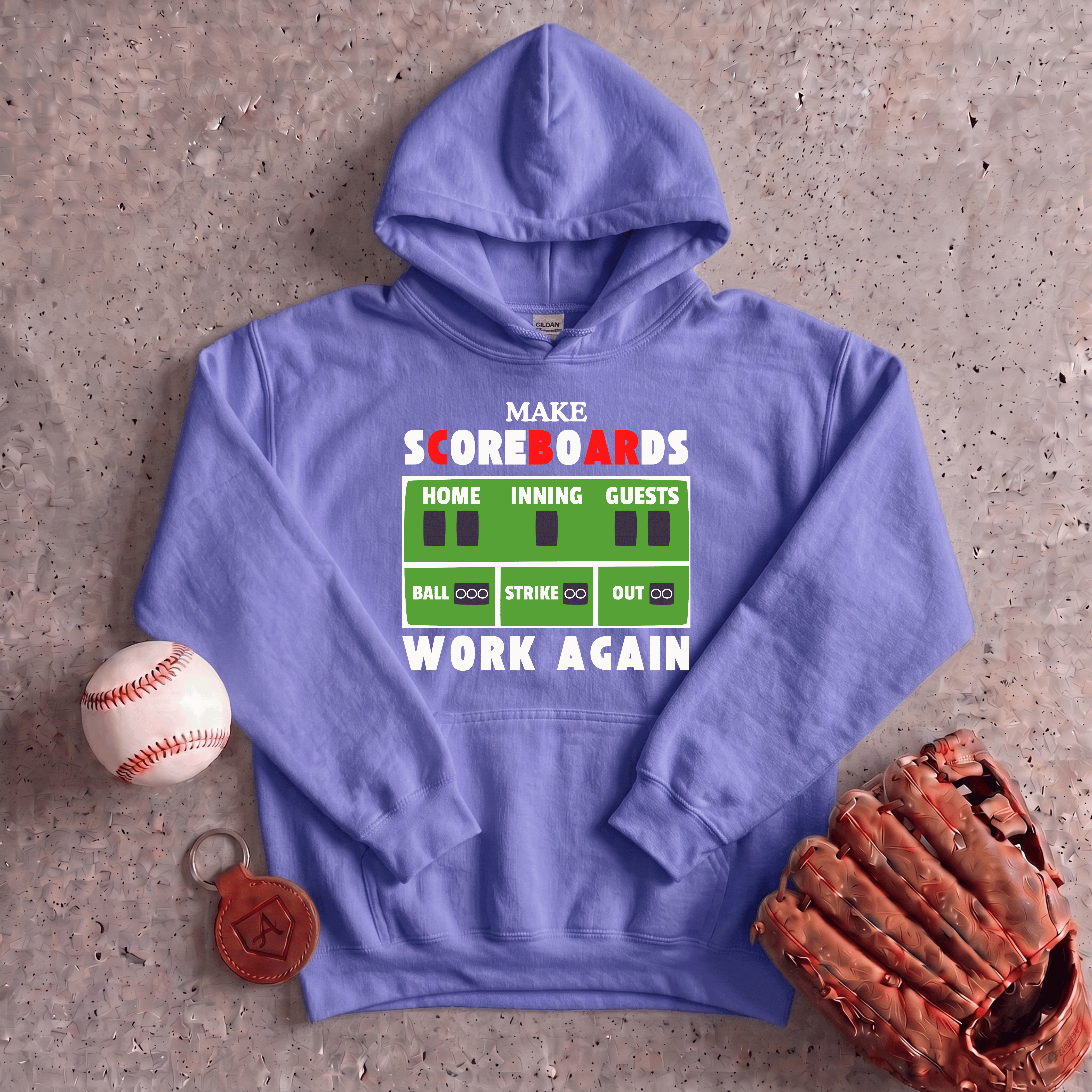 Collection of Make Scoreboards Work Again Hoodie in a gallery layout