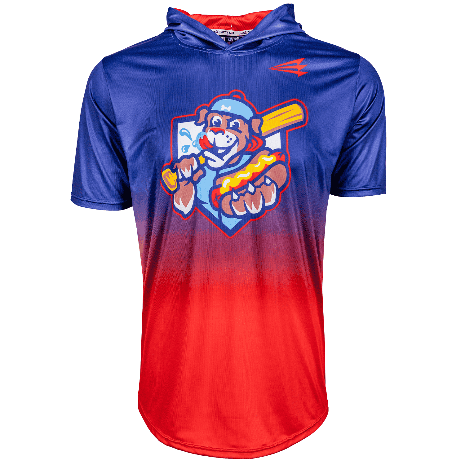 Collection of dog days of summer short sleeve baseball hoodie in a gallery layout