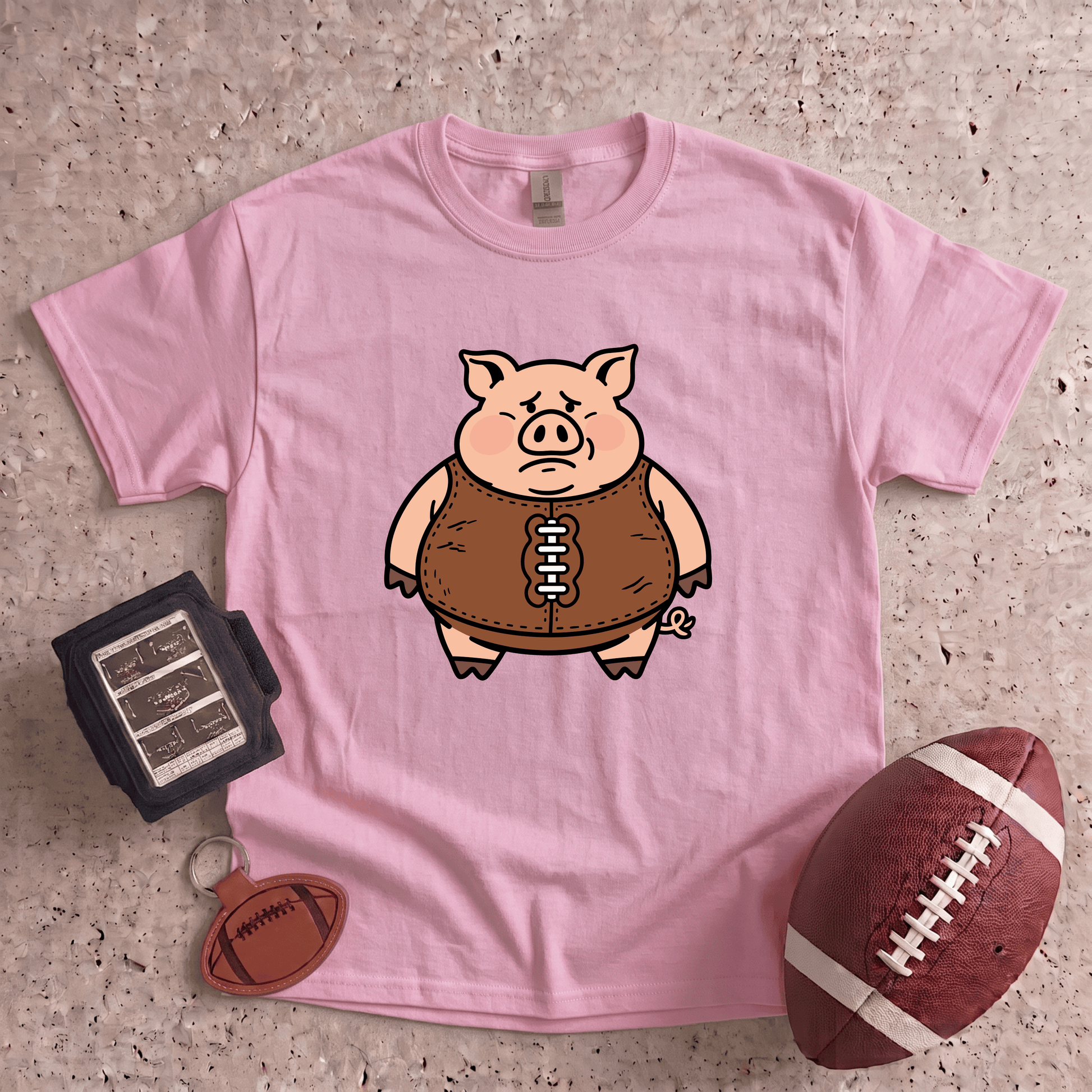 Pigskin T-Shirt | Funny Football Pun Shirt