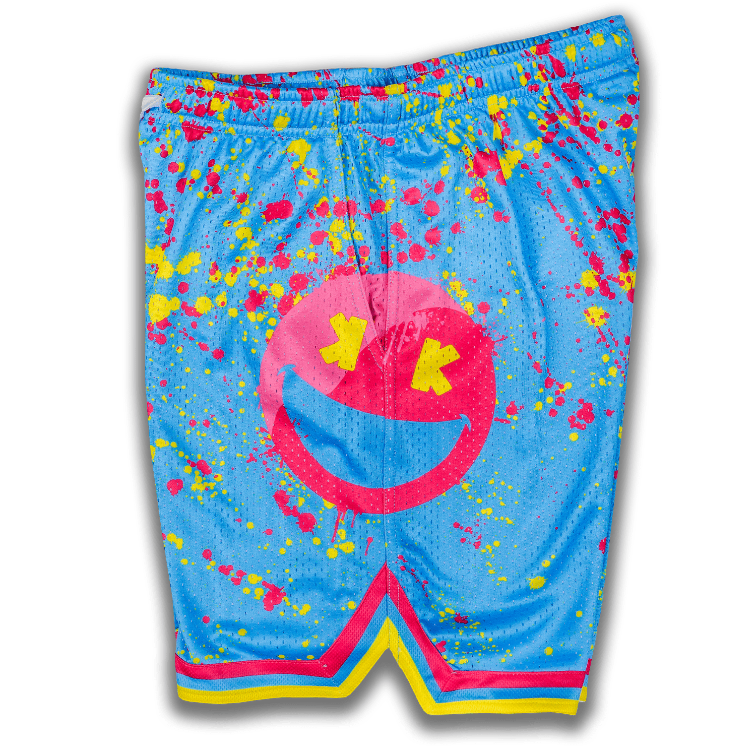 Collection of smiley k lifestyle baseball shorts in a gallery layout