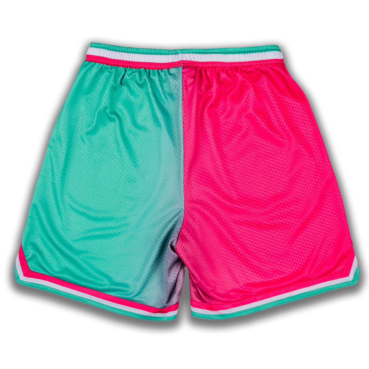 Collection of watermelon baseball shorts in a gallery layout