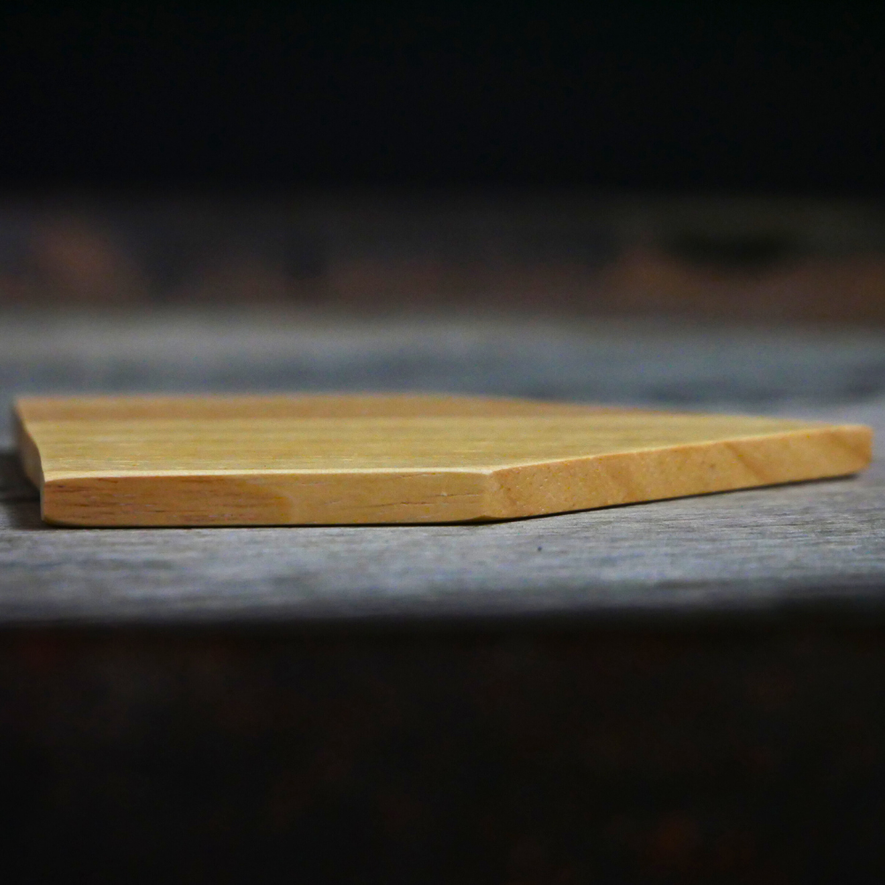 Collection of Wooden cutting board on a dark surface in a gallery layout