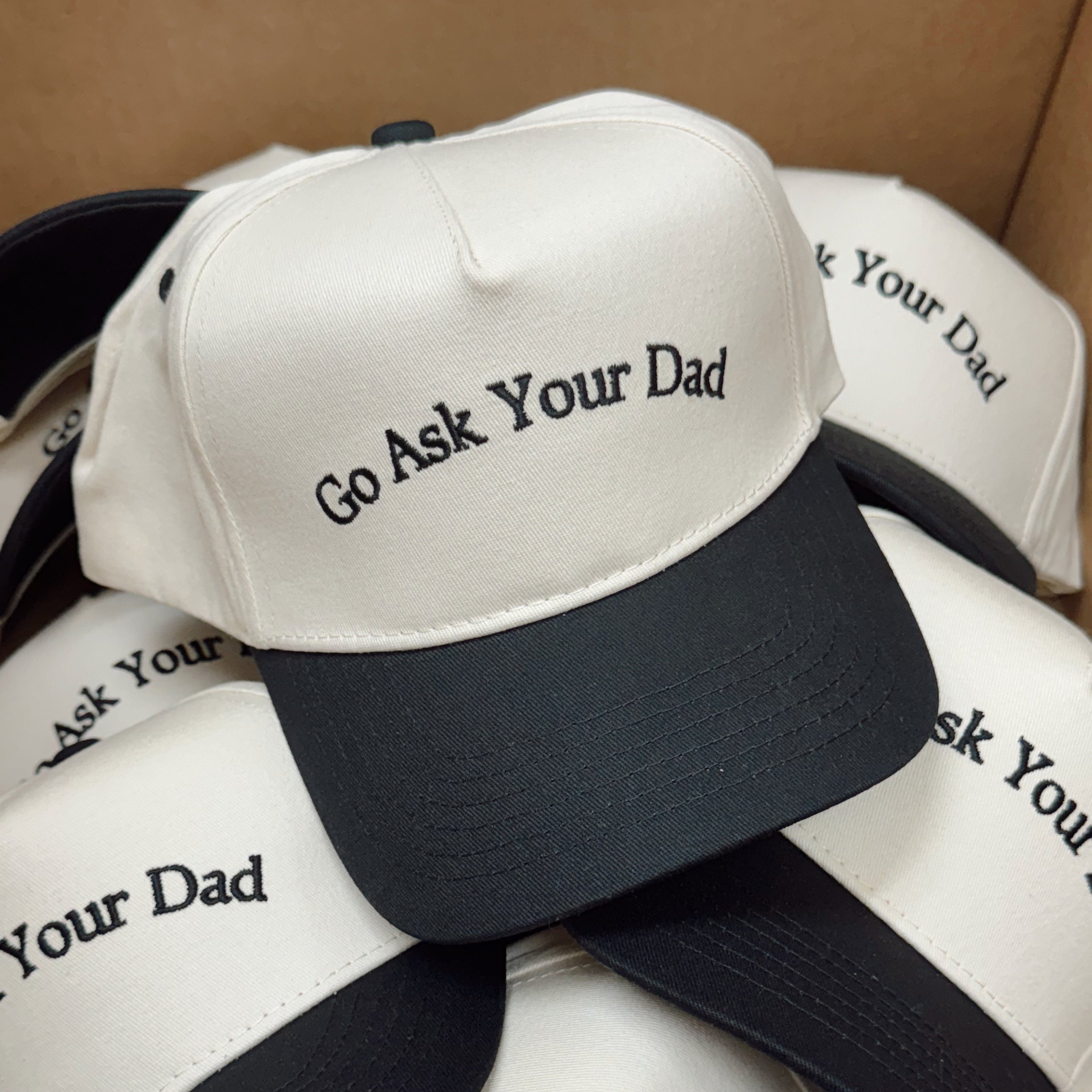 Collection of Go Ask Your Dad Hat | Funny Mom Trucker Snapback in a gallery layout