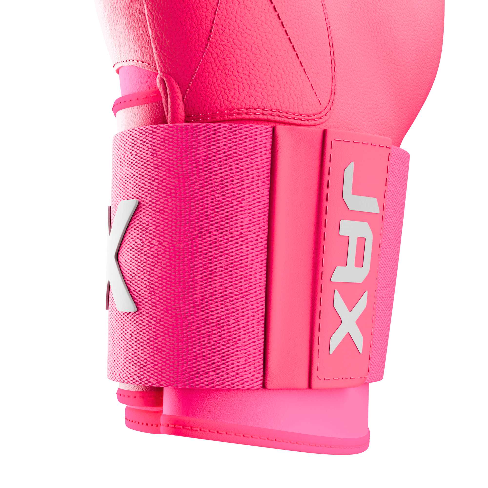Collection of Pink baseball batting glove with 'LAX' branding on a white background in a gallery layout