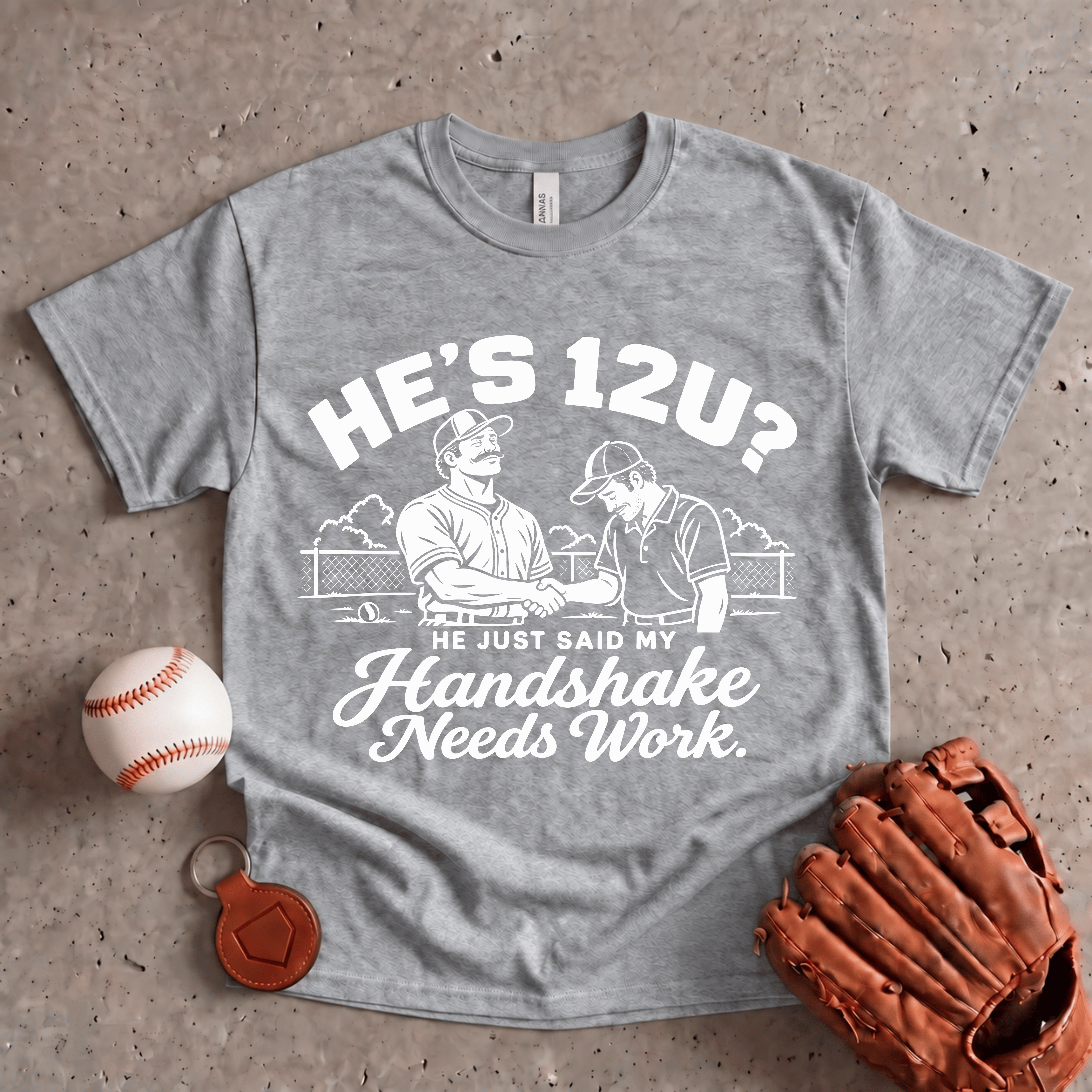 Collection of Handshake Needs Work T-Shirt in a gallery layout
