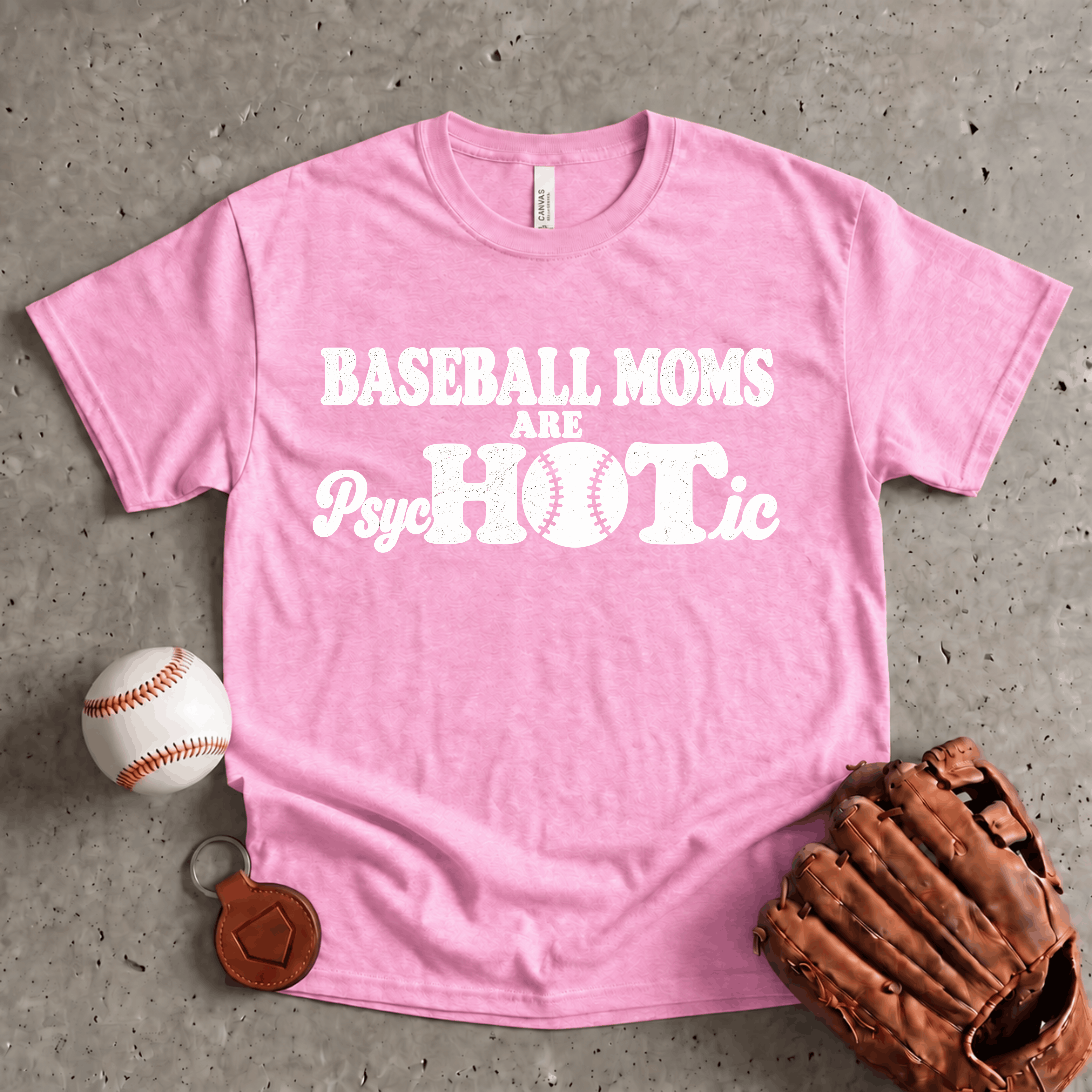 Collection of Psychotic Baseball Moms T-Shirt in a gallery layout