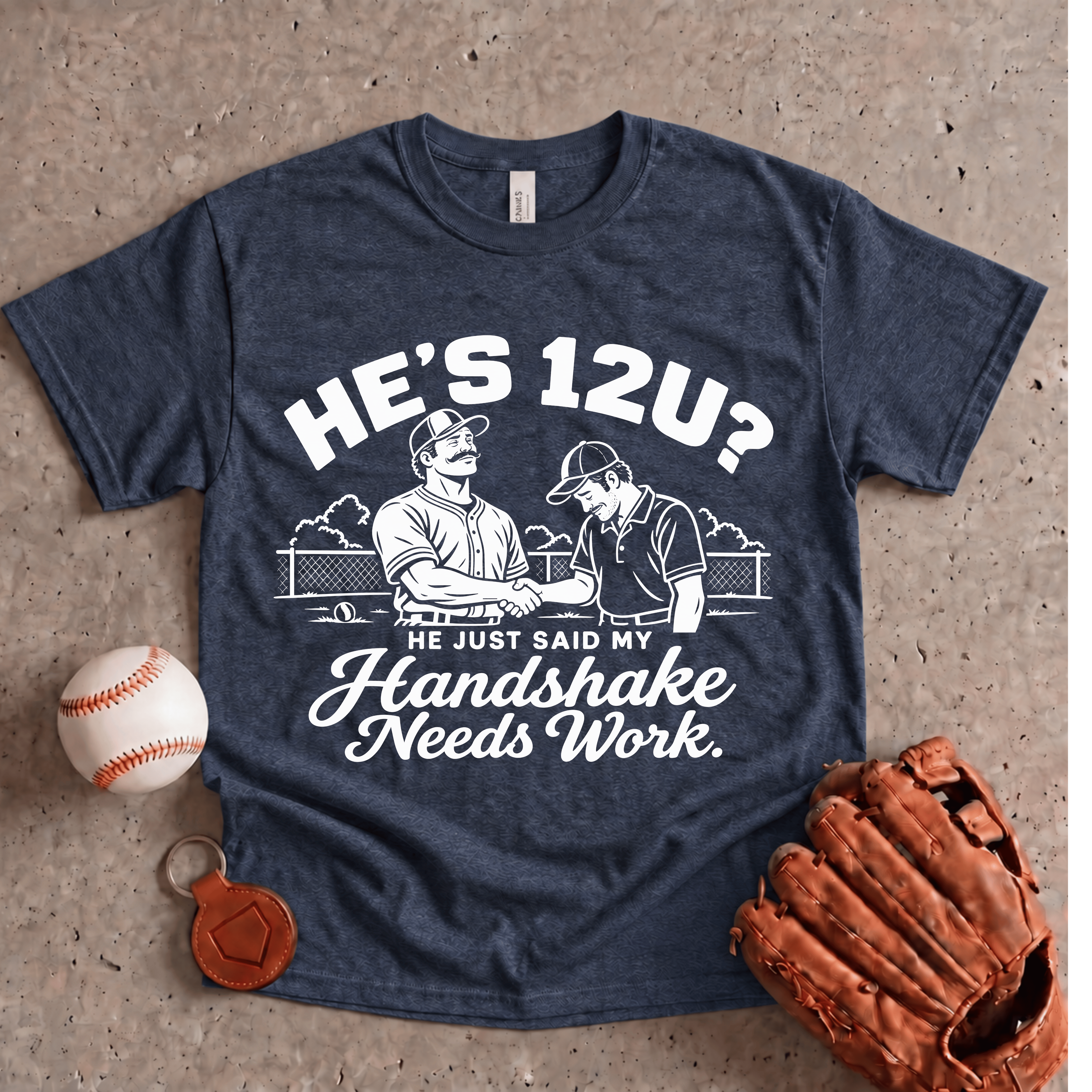 Collection of Handshake Needs Work T-Shirt in a gallery layout