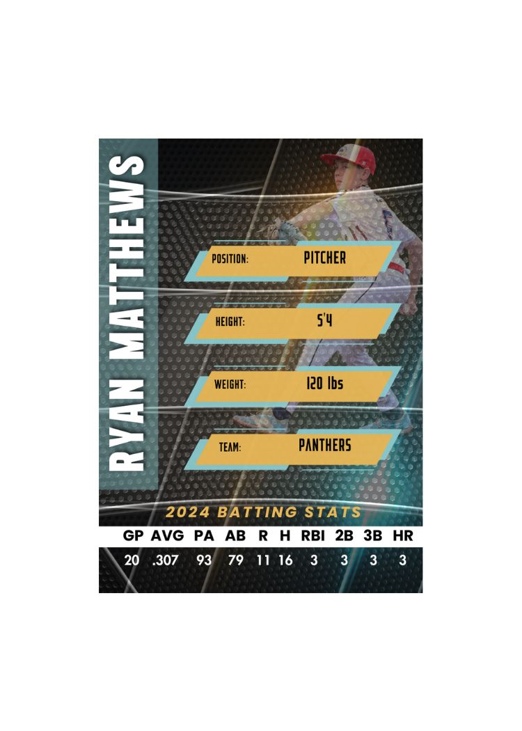 Collection of Baseball Card Template #1 in a gallery layout