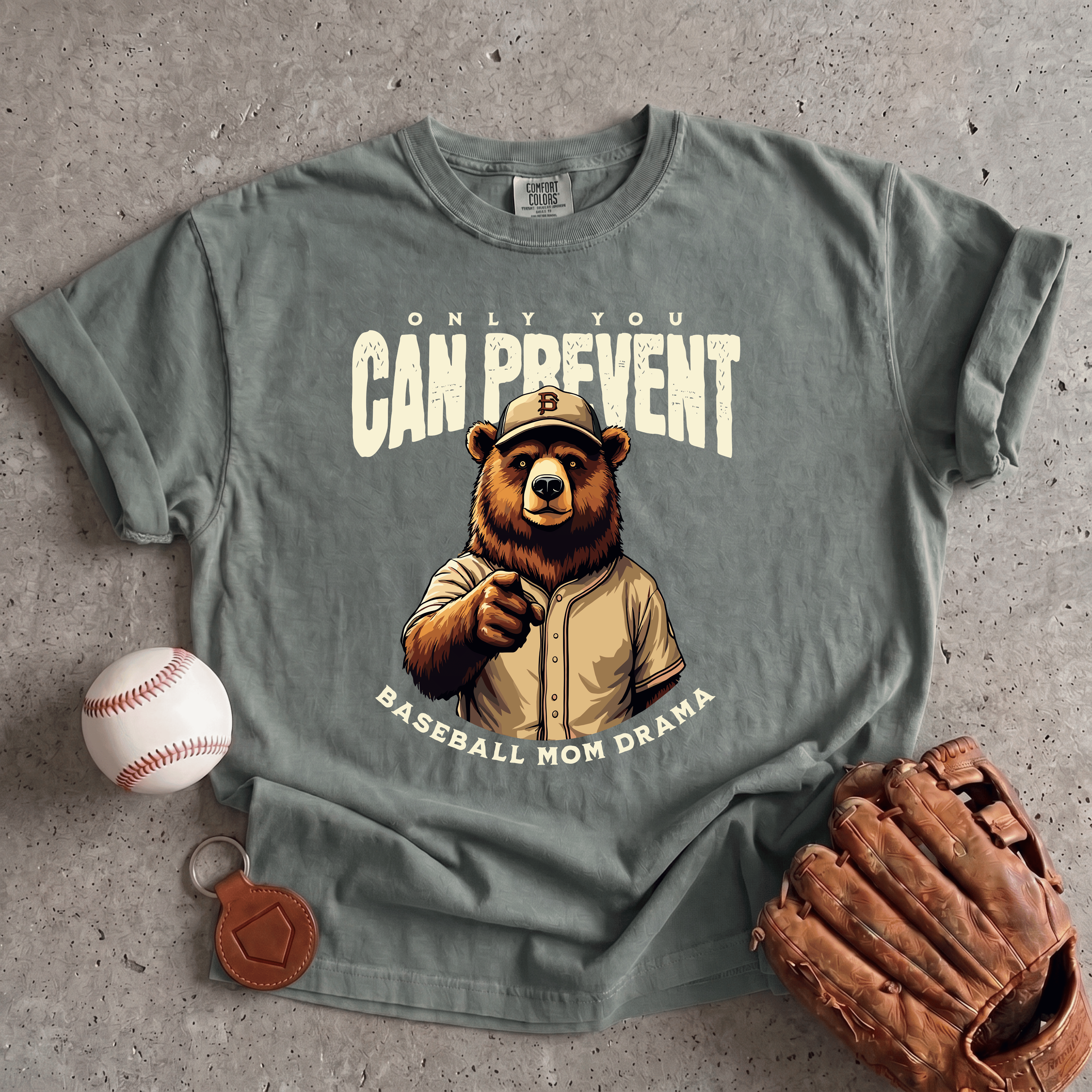 Collection of Baseball Mom Drama T-Shirt in a gallery layout