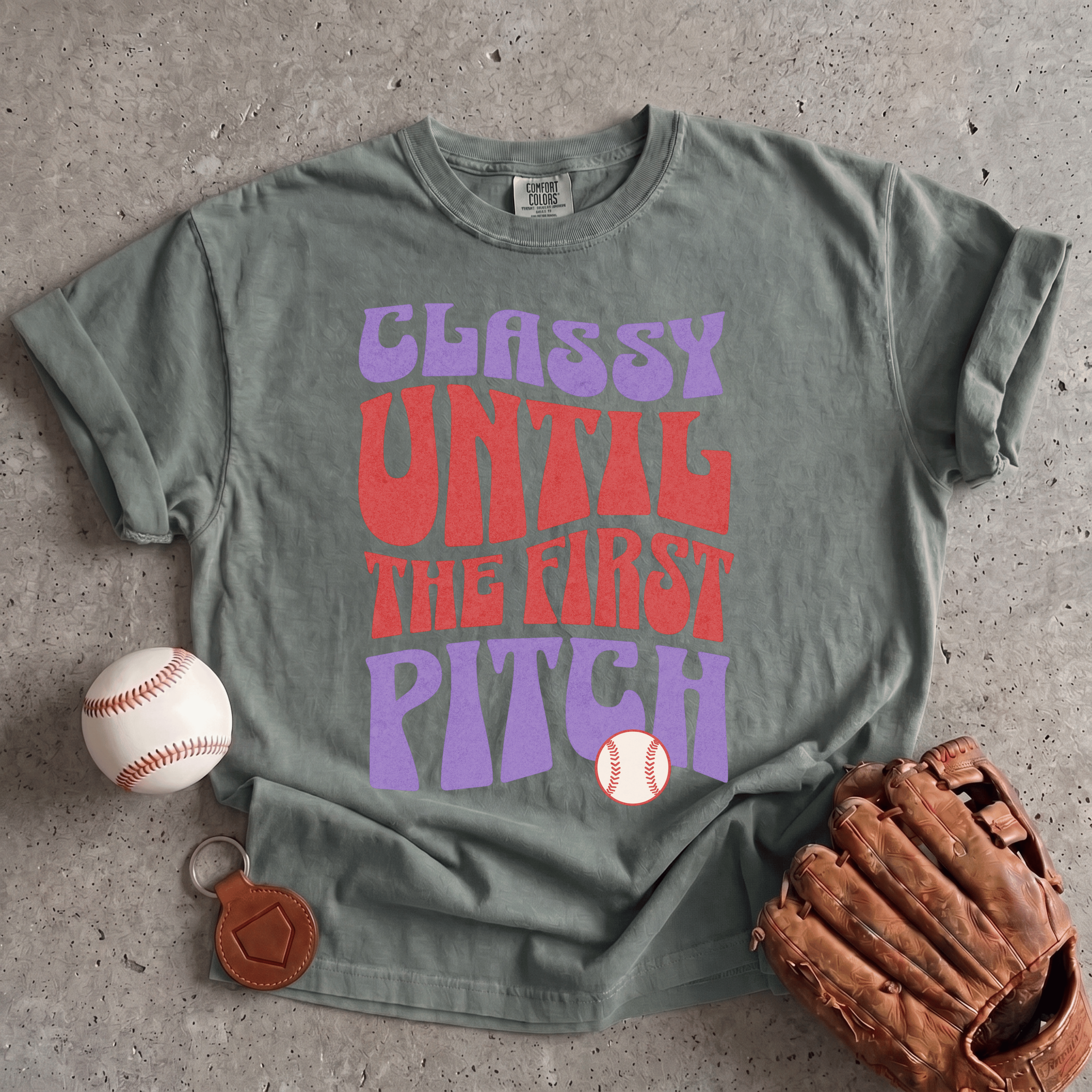Collection of Classy Until The First Pitch in a gallery layout