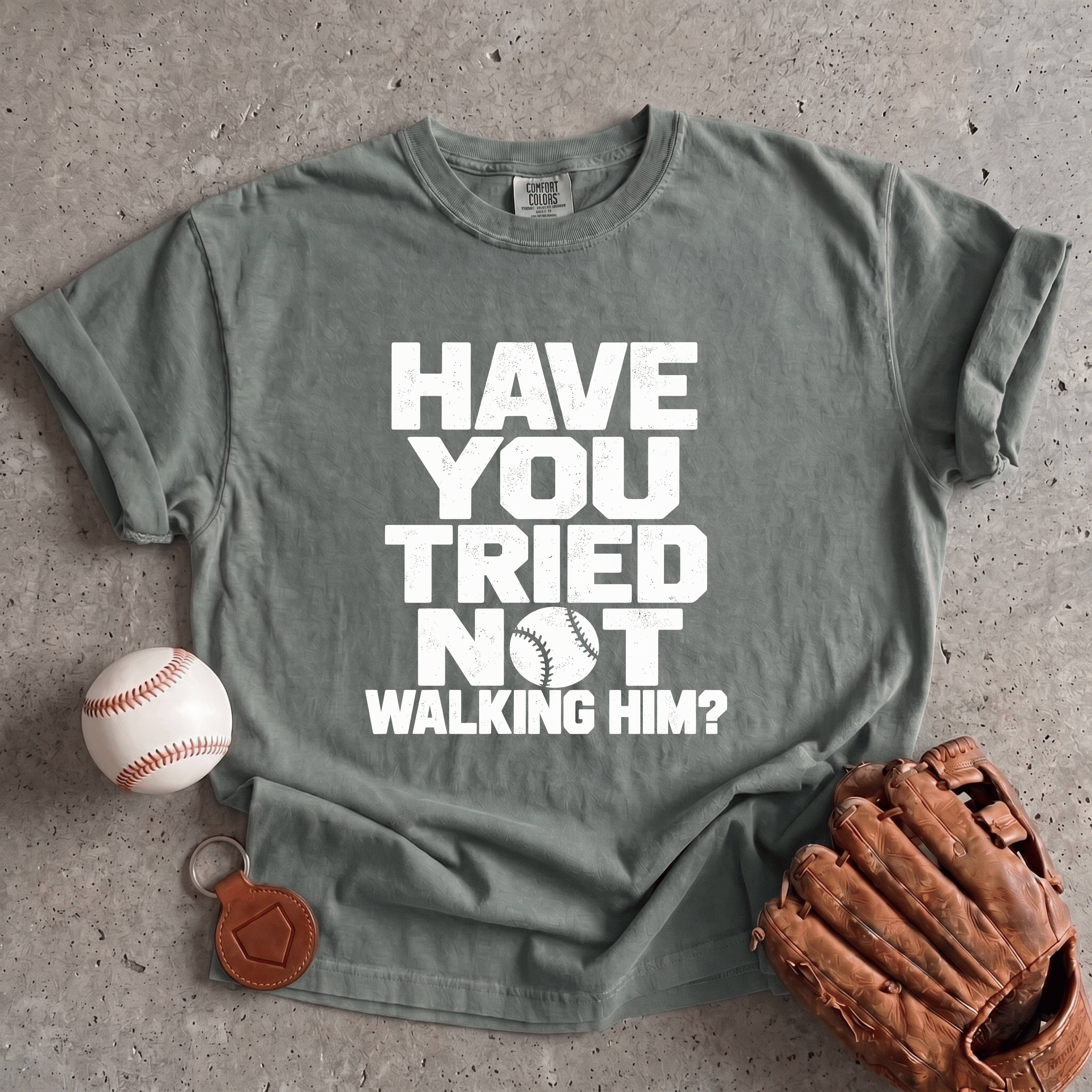 Collection of Tried Not Walking Him T-Shirt in a gallery layout