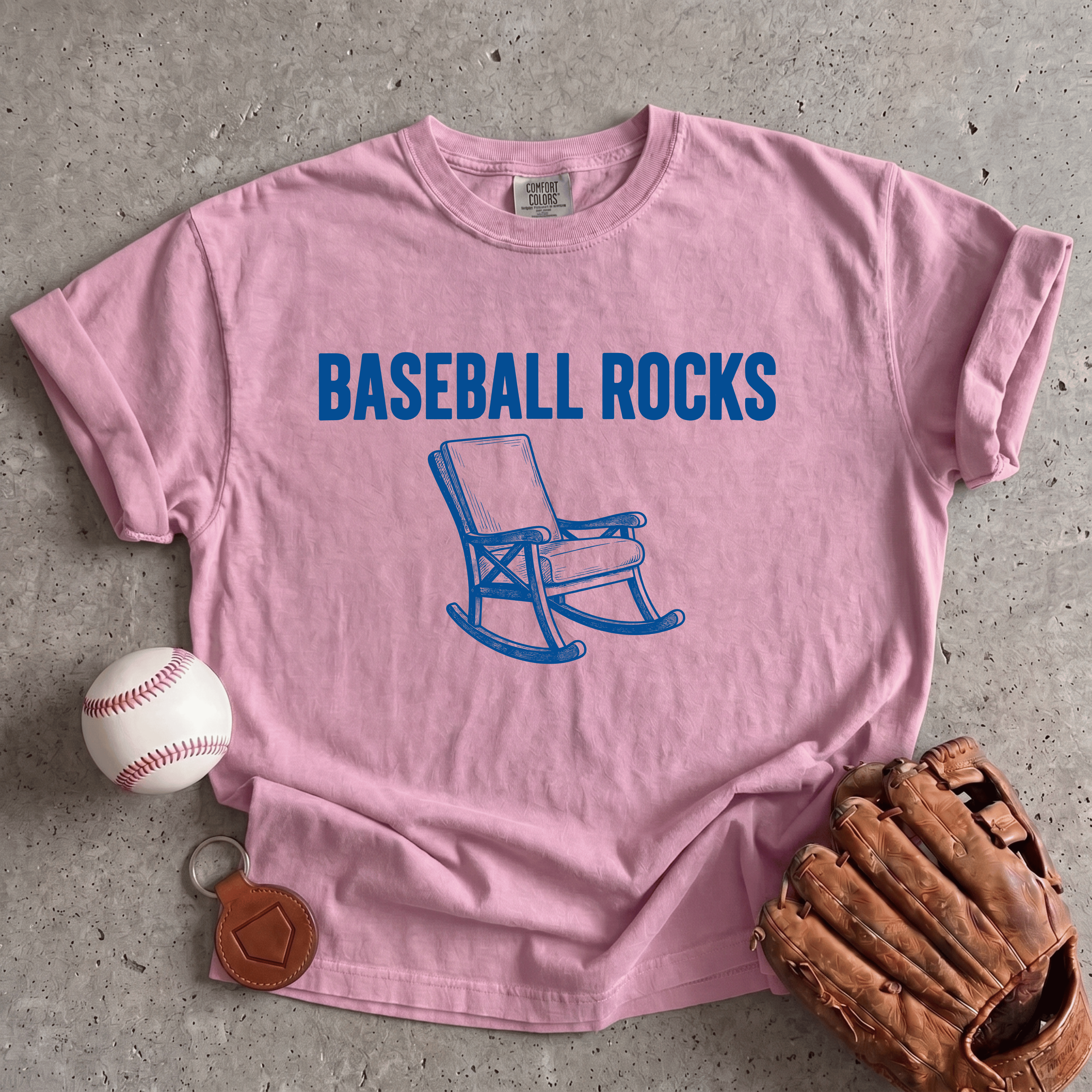 Collection of Baseball Rocks T-Shirt in a gallery layout