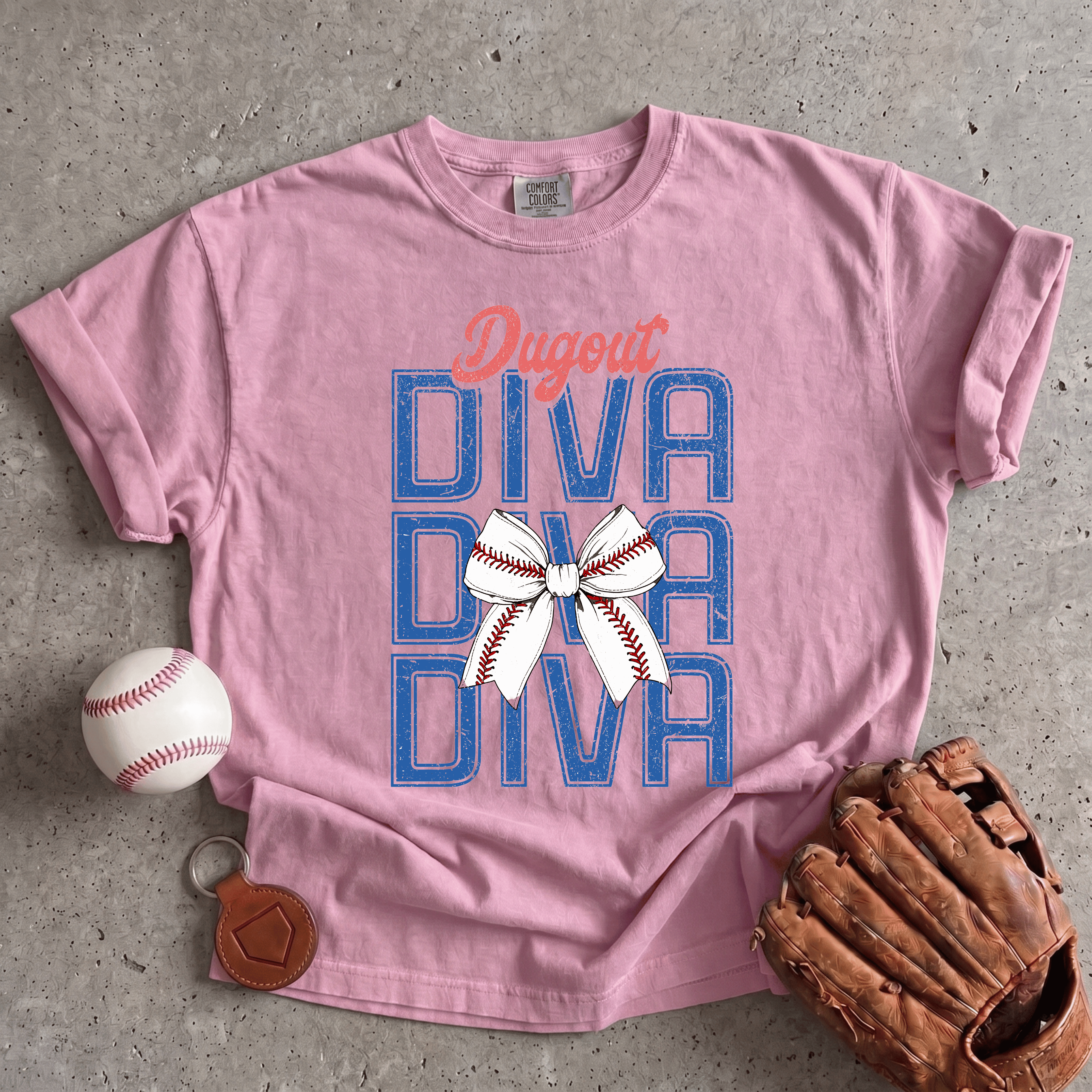 Collection of Dugout Diva T-Shirt in a gallery layout