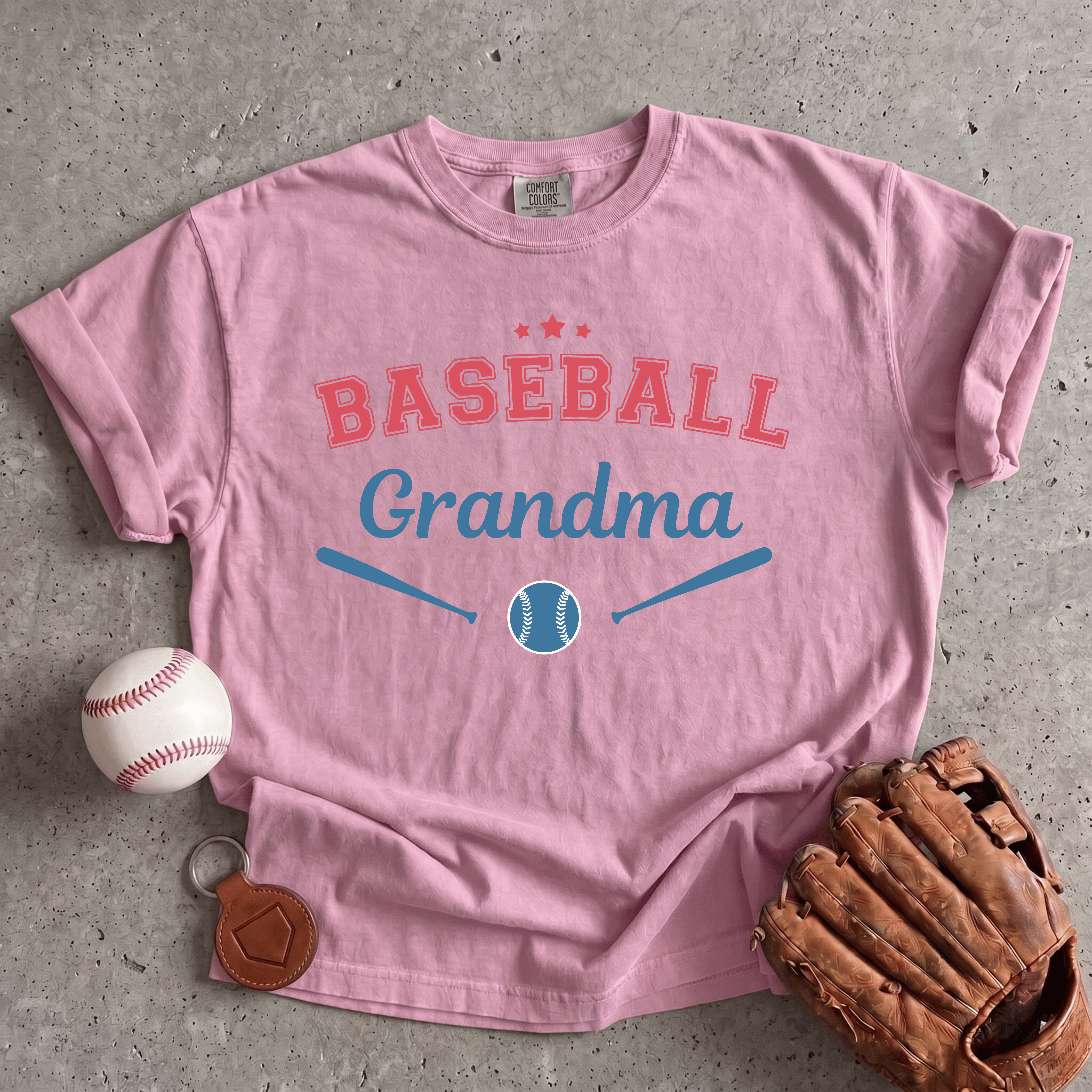 Collection of Baseball Grandma T-Shirt in a gallery layout