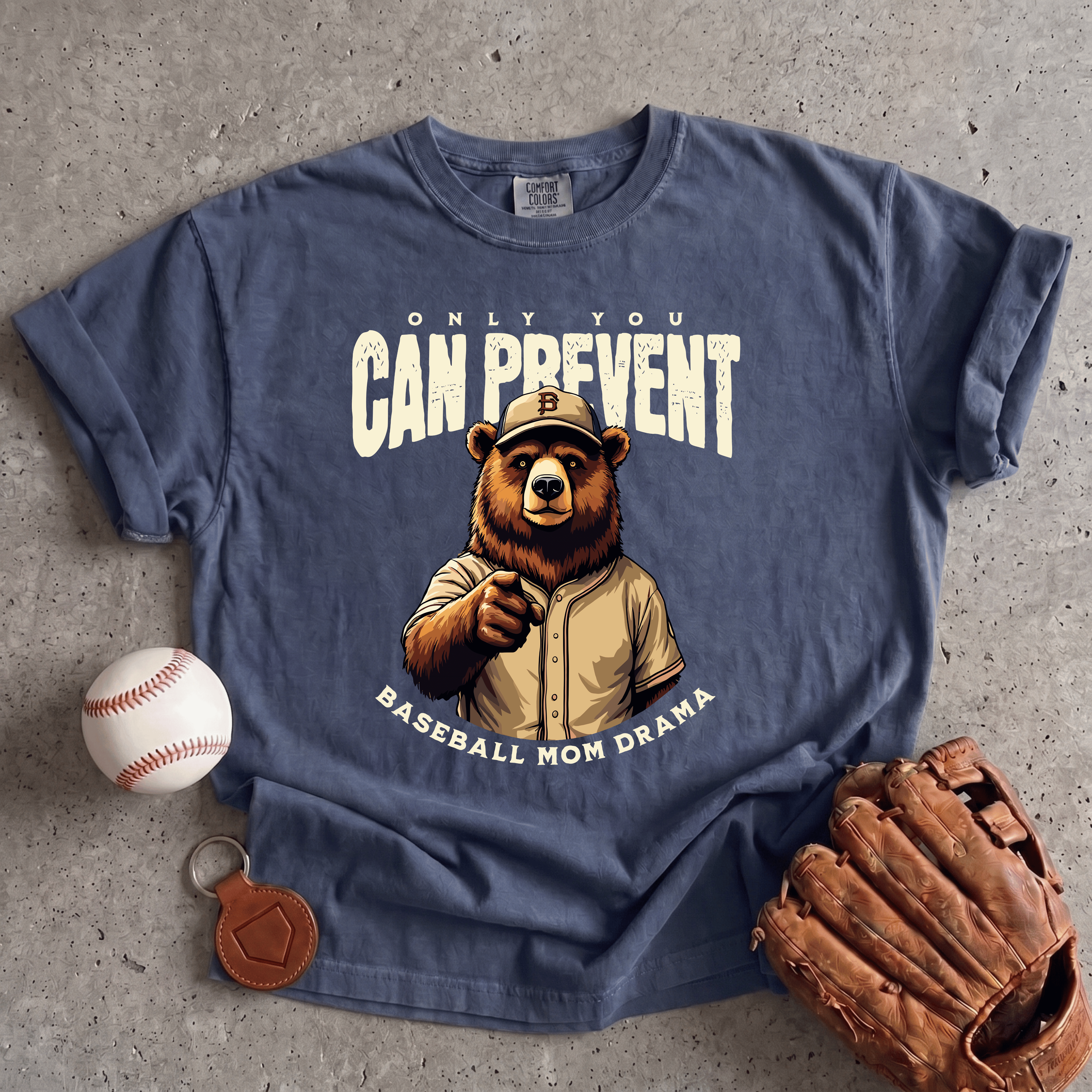 Collection of Baseball Mom Drama T-Shirt in a gallery layout