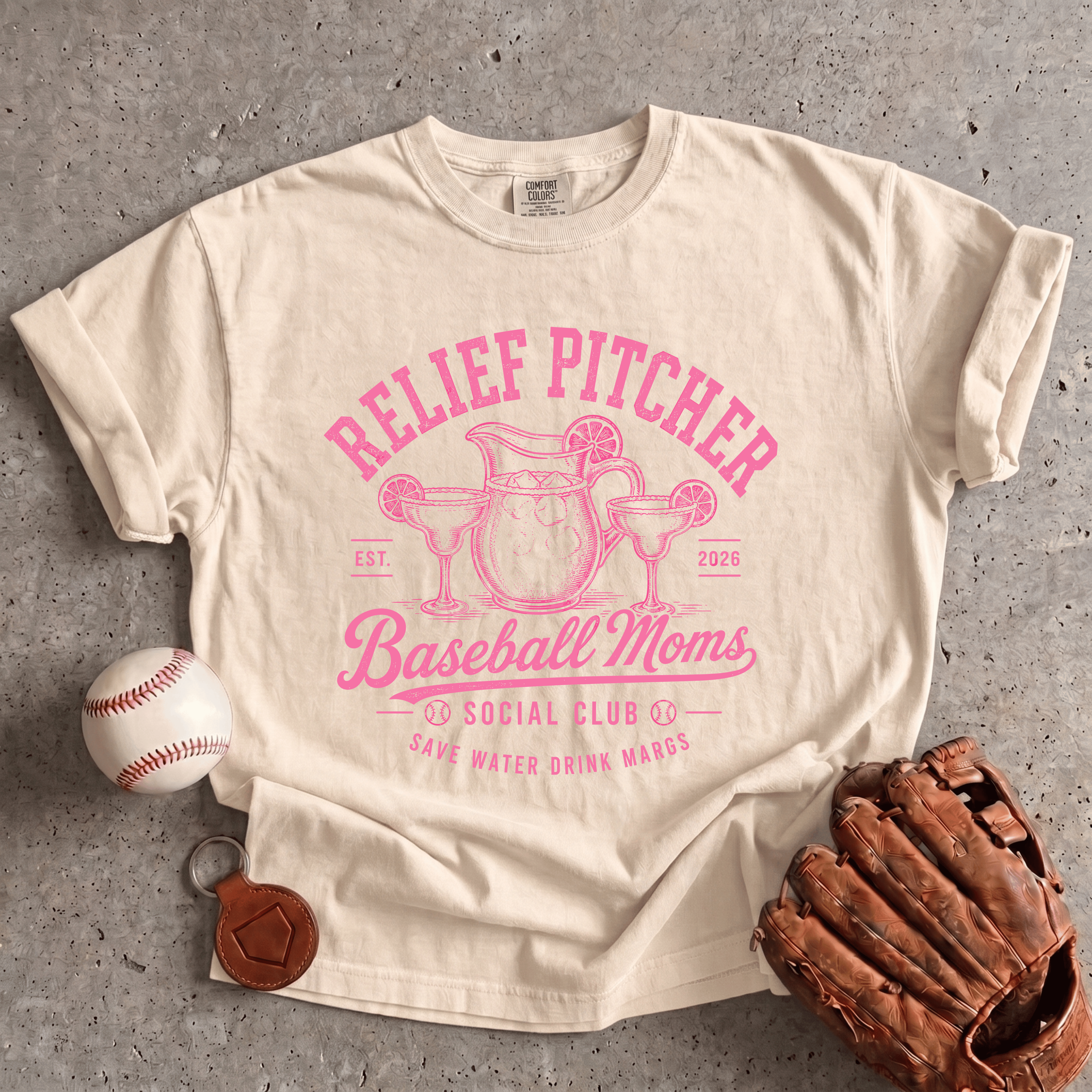 Collection of Relief Pitcher T-Shirt in a gallery layout