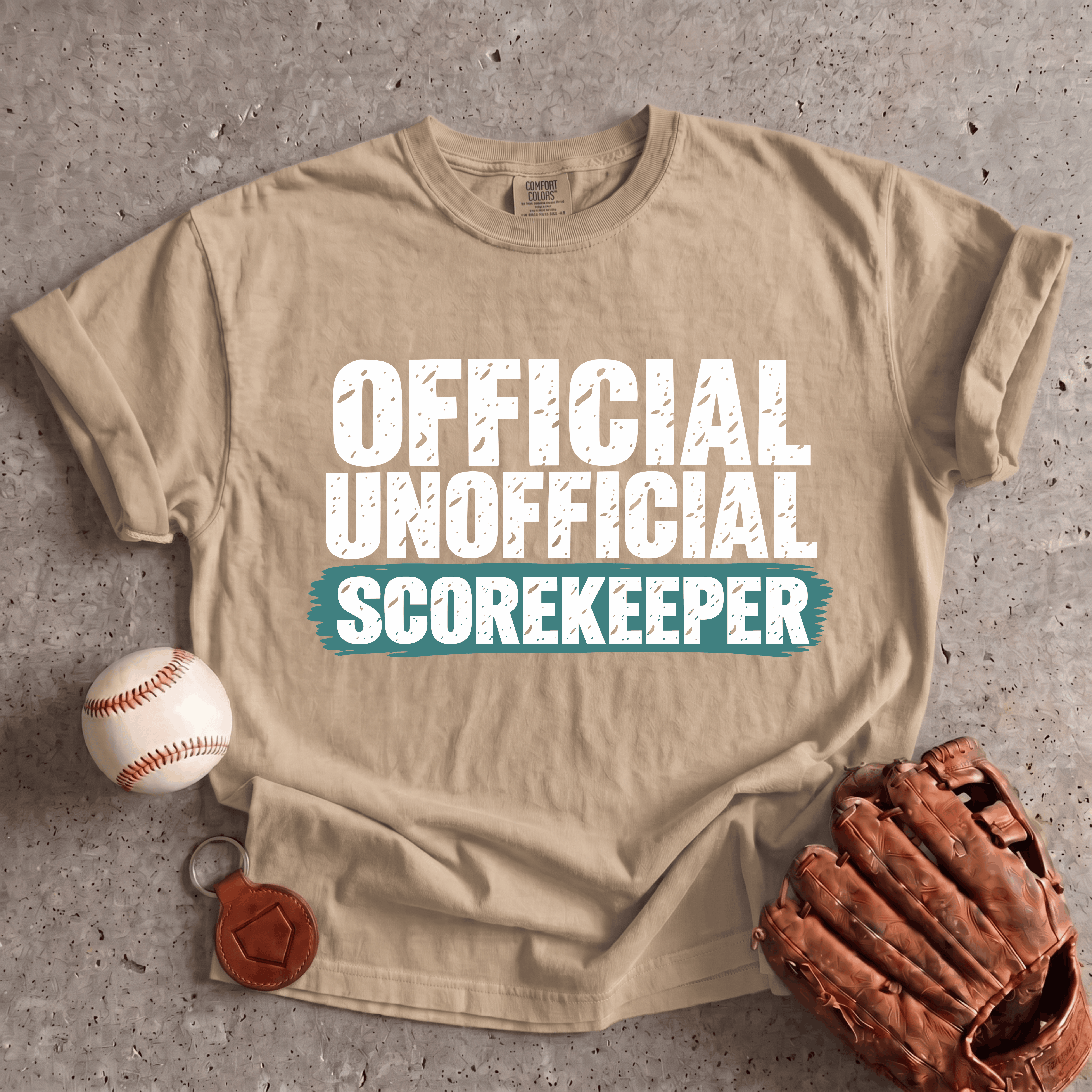 Collection of Unofficial Scorekeeper T-Shirt in a gallery layout