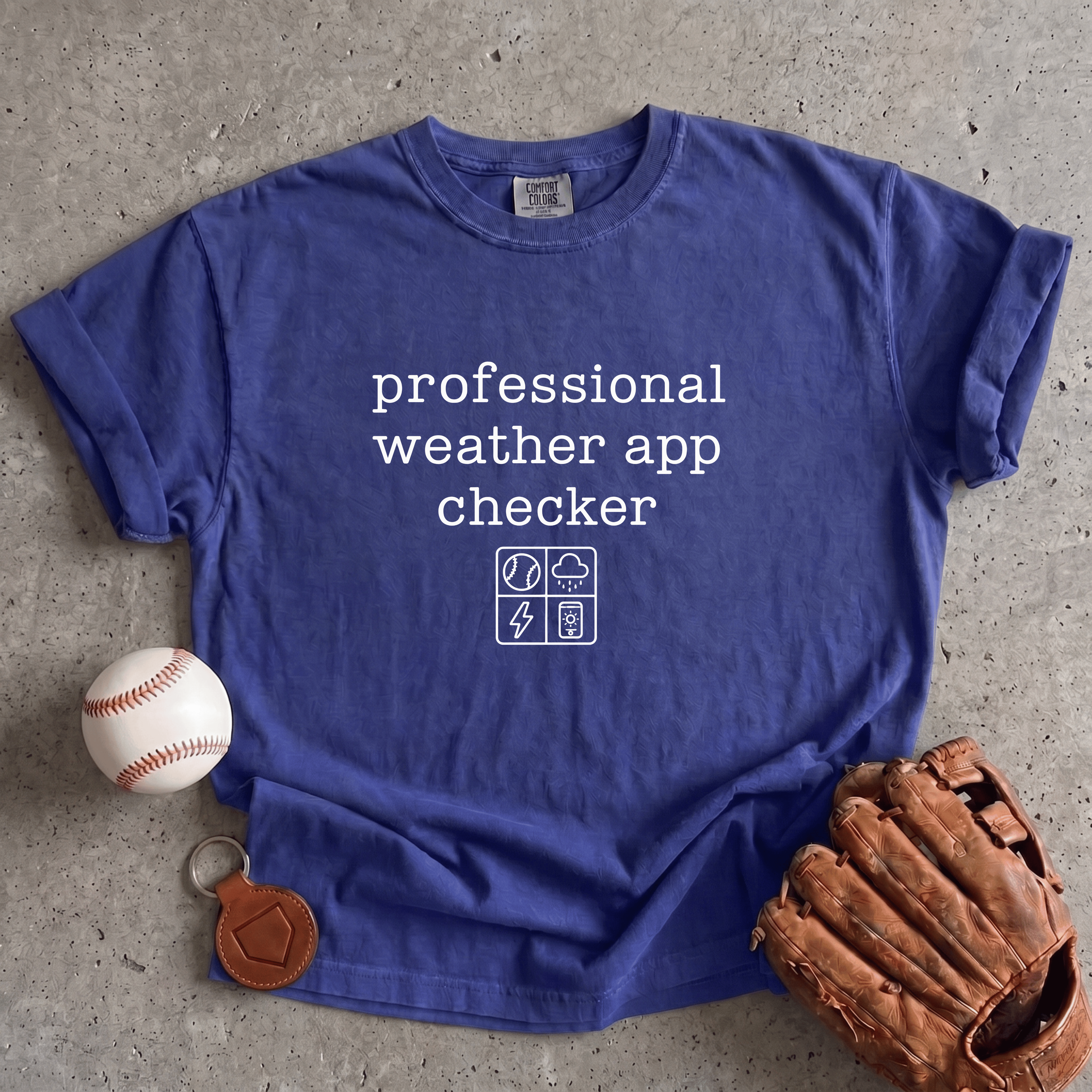 Collection of Weather App Checker T-Shirt in a gallery layout