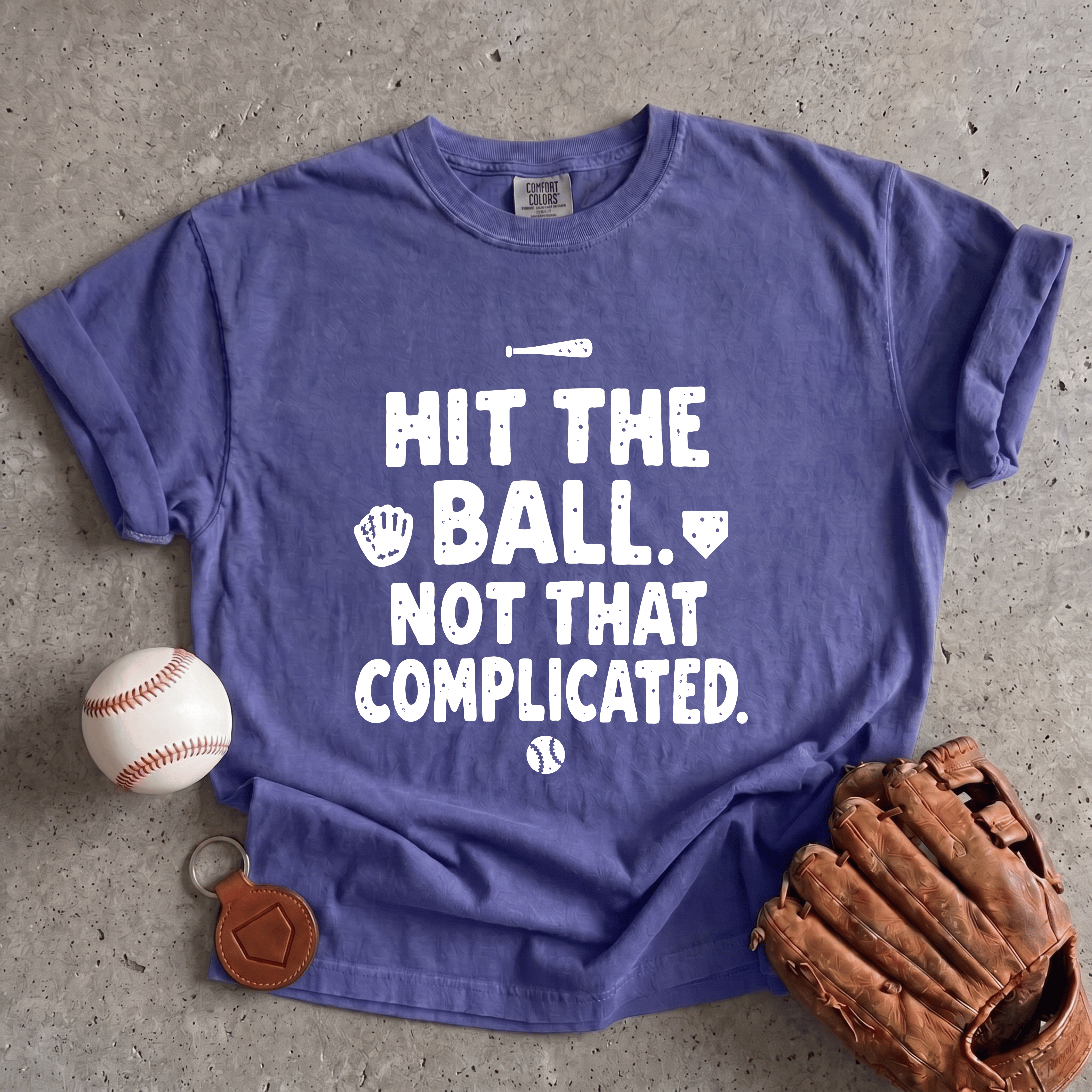 Collection of Hit the Ball. Not That Complicated T-Shirt in a gallery layout