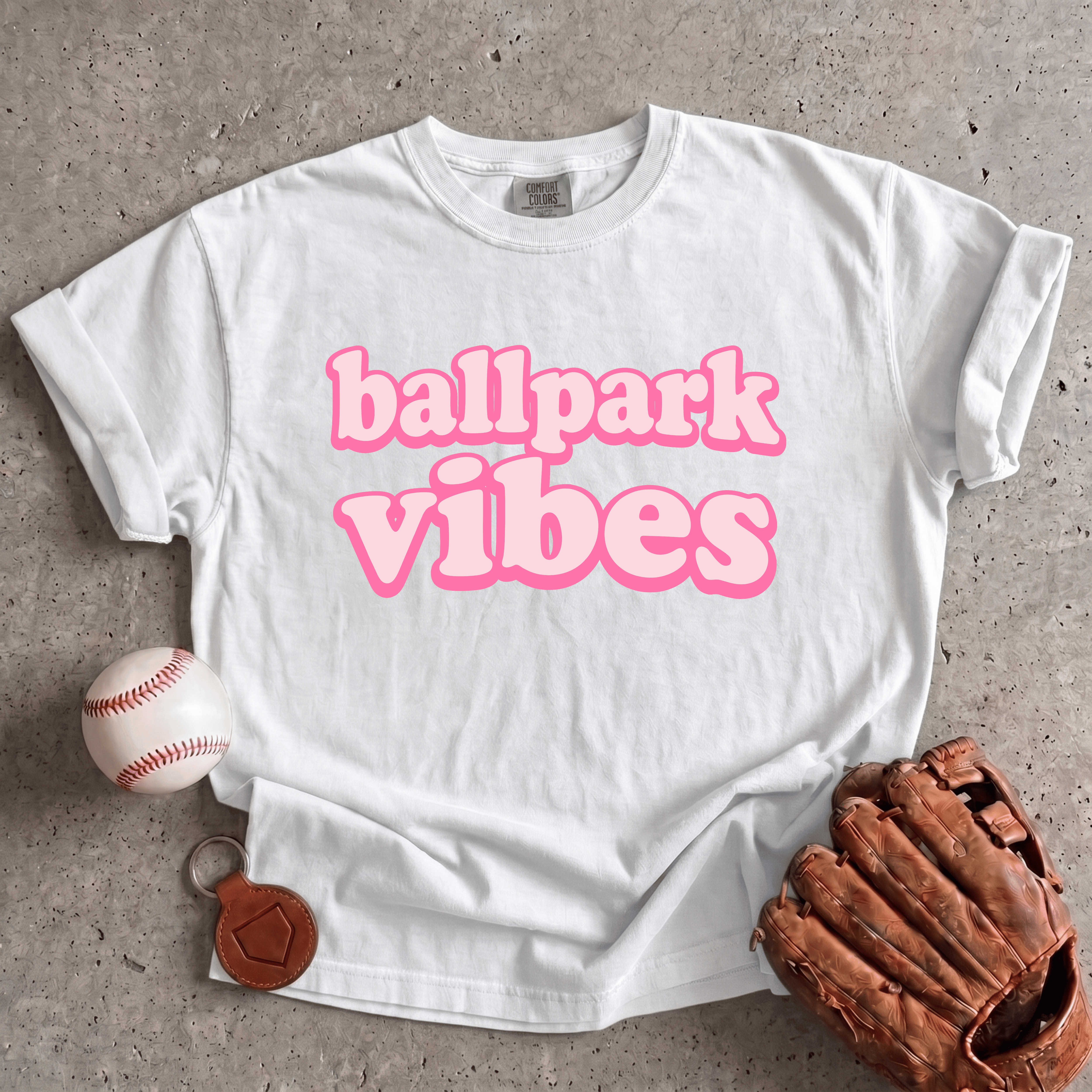 Collection of Ballpark Vibes T-Shirt in a gallery layout