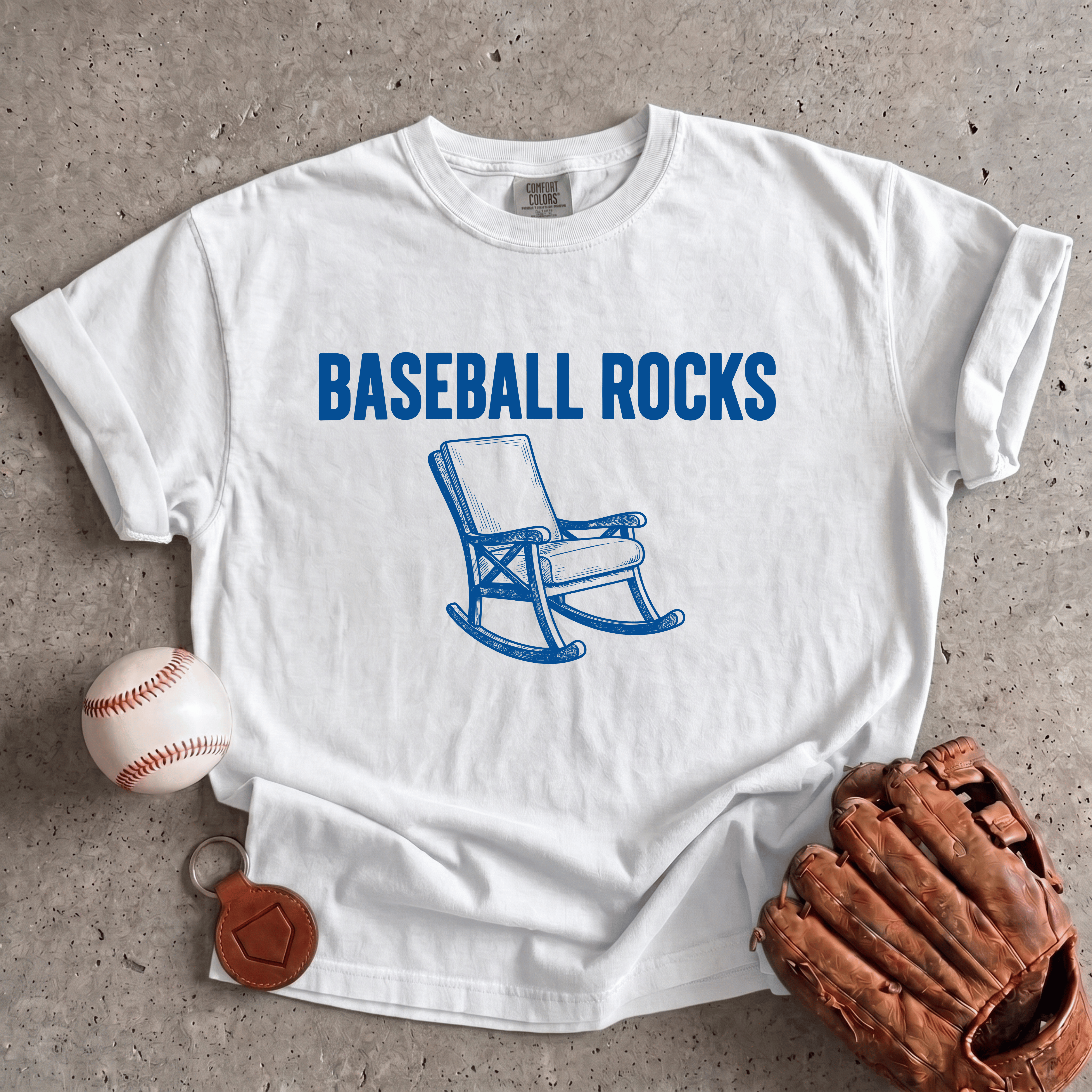 Collection of Baseball Rocks T-Shirt in a gallery layout