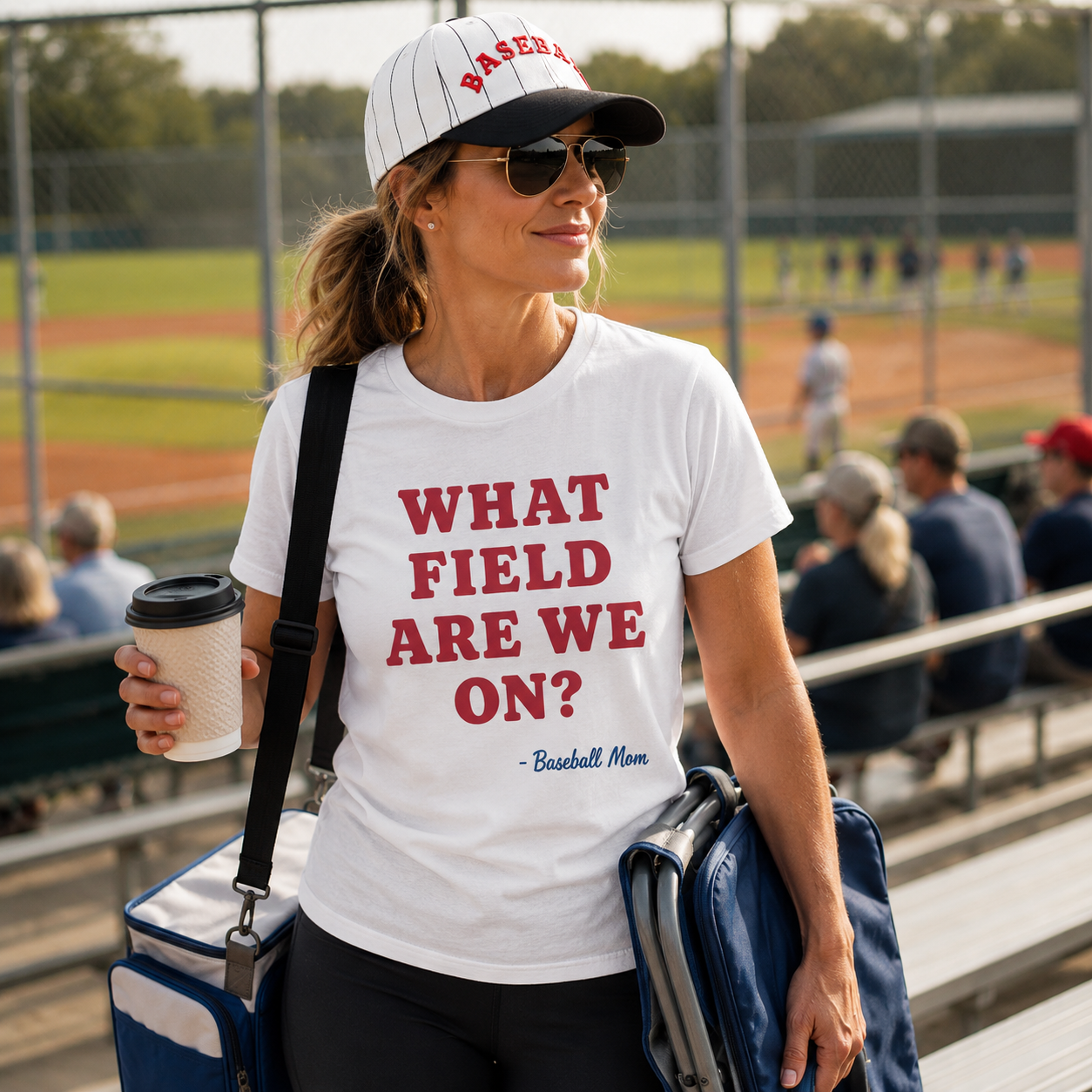 What Field Are We On Women's T-Shirt