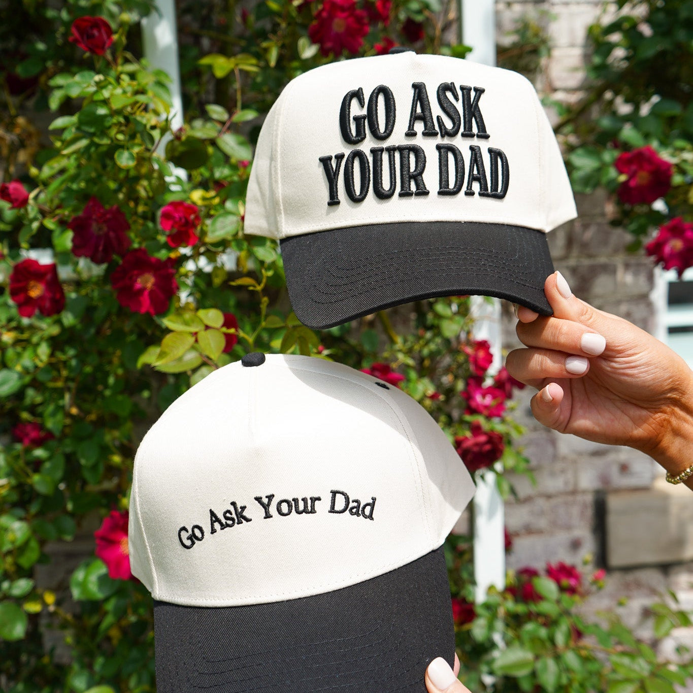 Collection of Go Ask Your Dad Hat | Funny Mom Trucker Snapback in a gallery layout