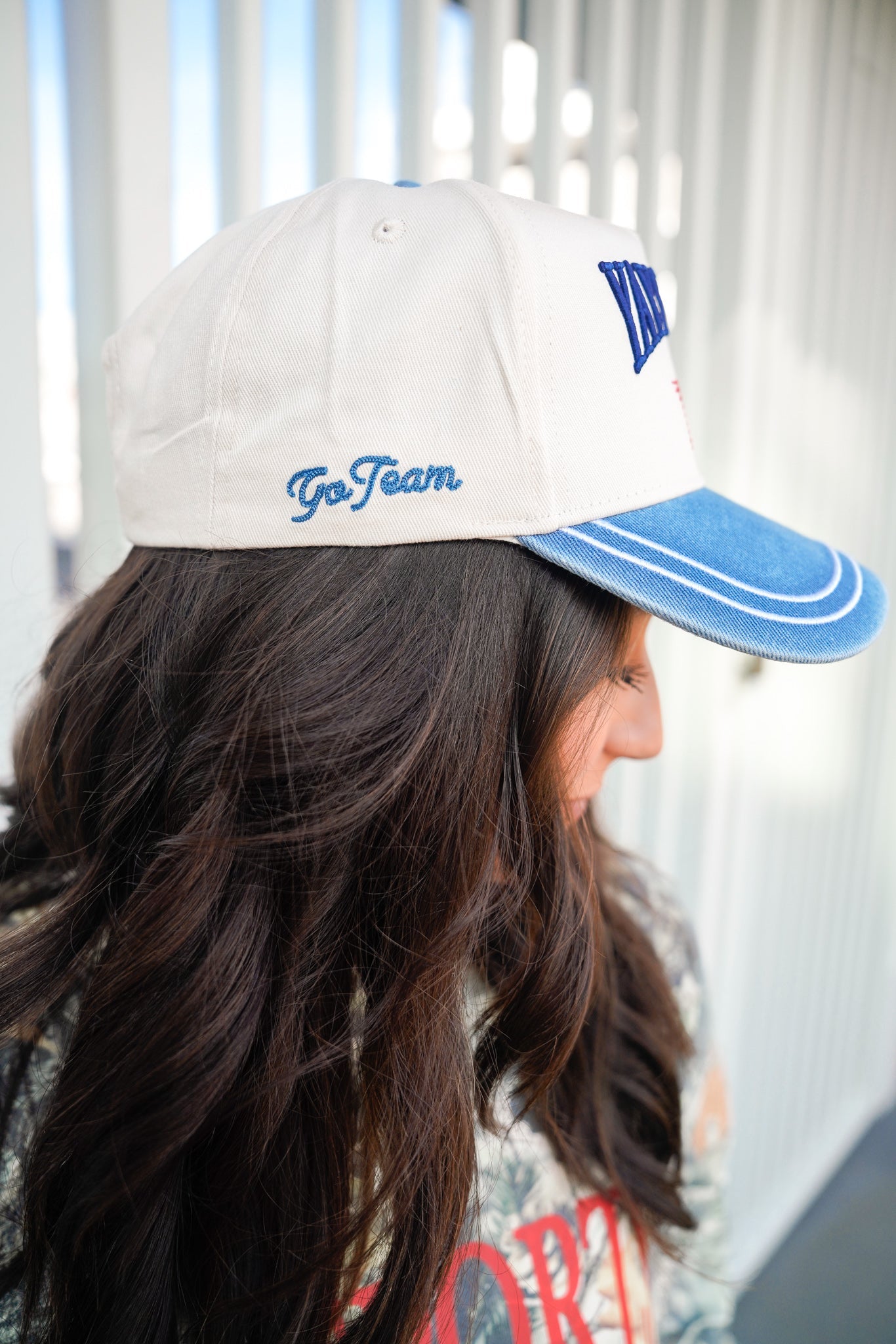 Yay Sports Trucker Hat | Funny Denim Vintage Sports Hat