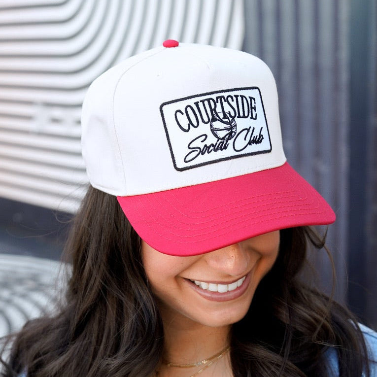 Collection of Courtside Social Club Hat | Vintage Basketball Trucker in a gallery layout