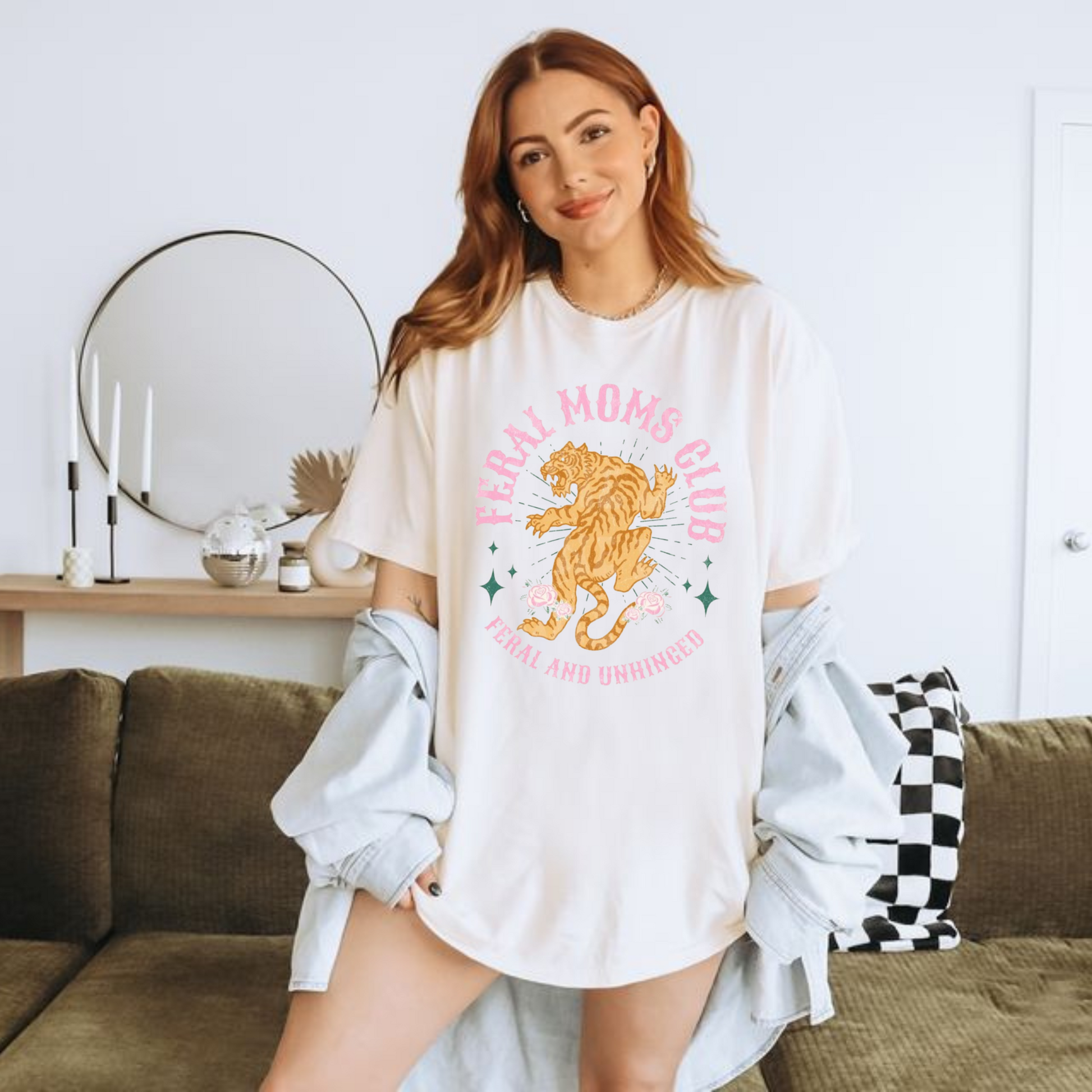 Feral Moms Club T Shirt