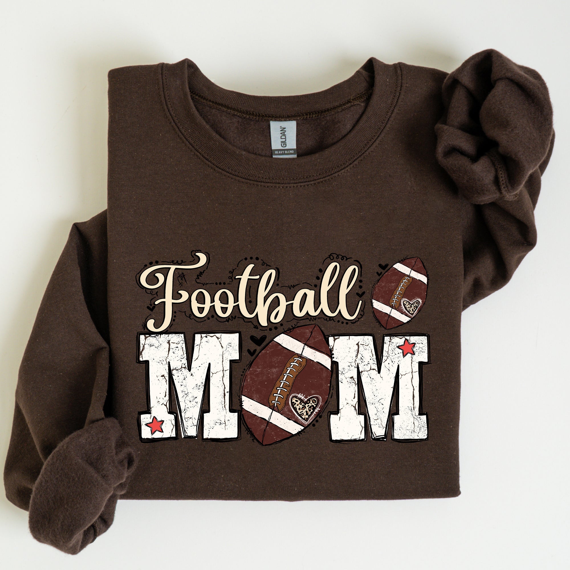 Collection of Football Mom Sweatshirt in a gallery layout