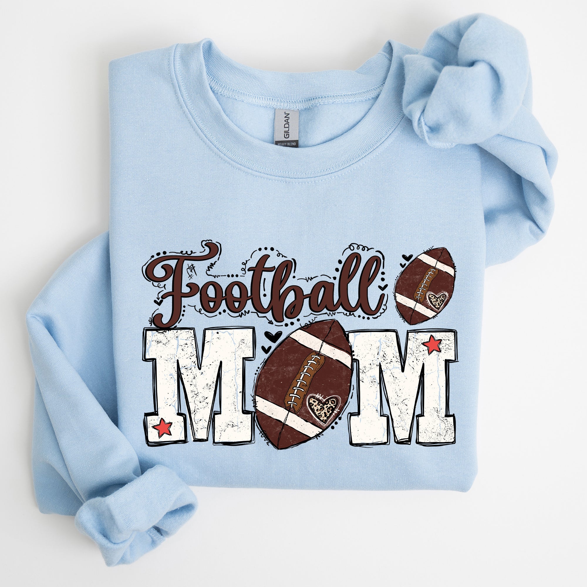 Collection of Football Mom Sweatshirt in a gallery layout
