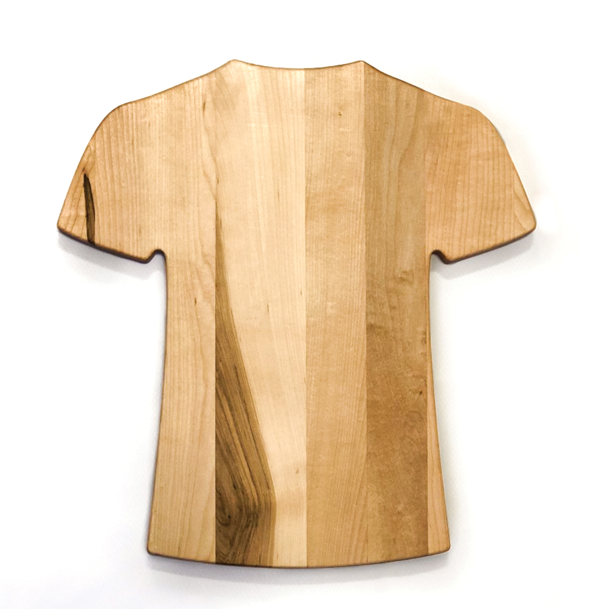 Collection of Wooden object shaped like a T-shirt on a white background in a gallery layout