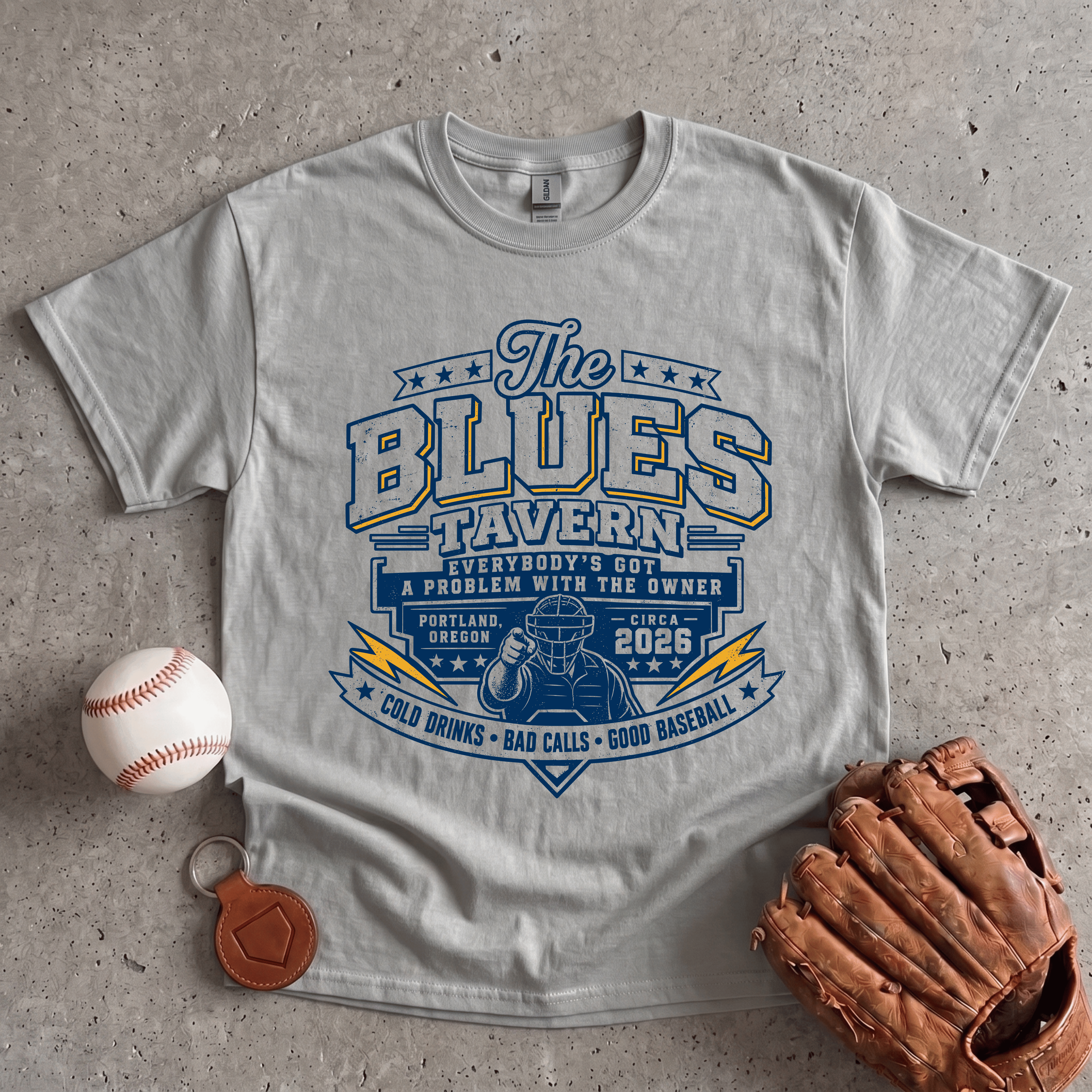 Collection of Blues Tavern T-Shirt in a gallery layout