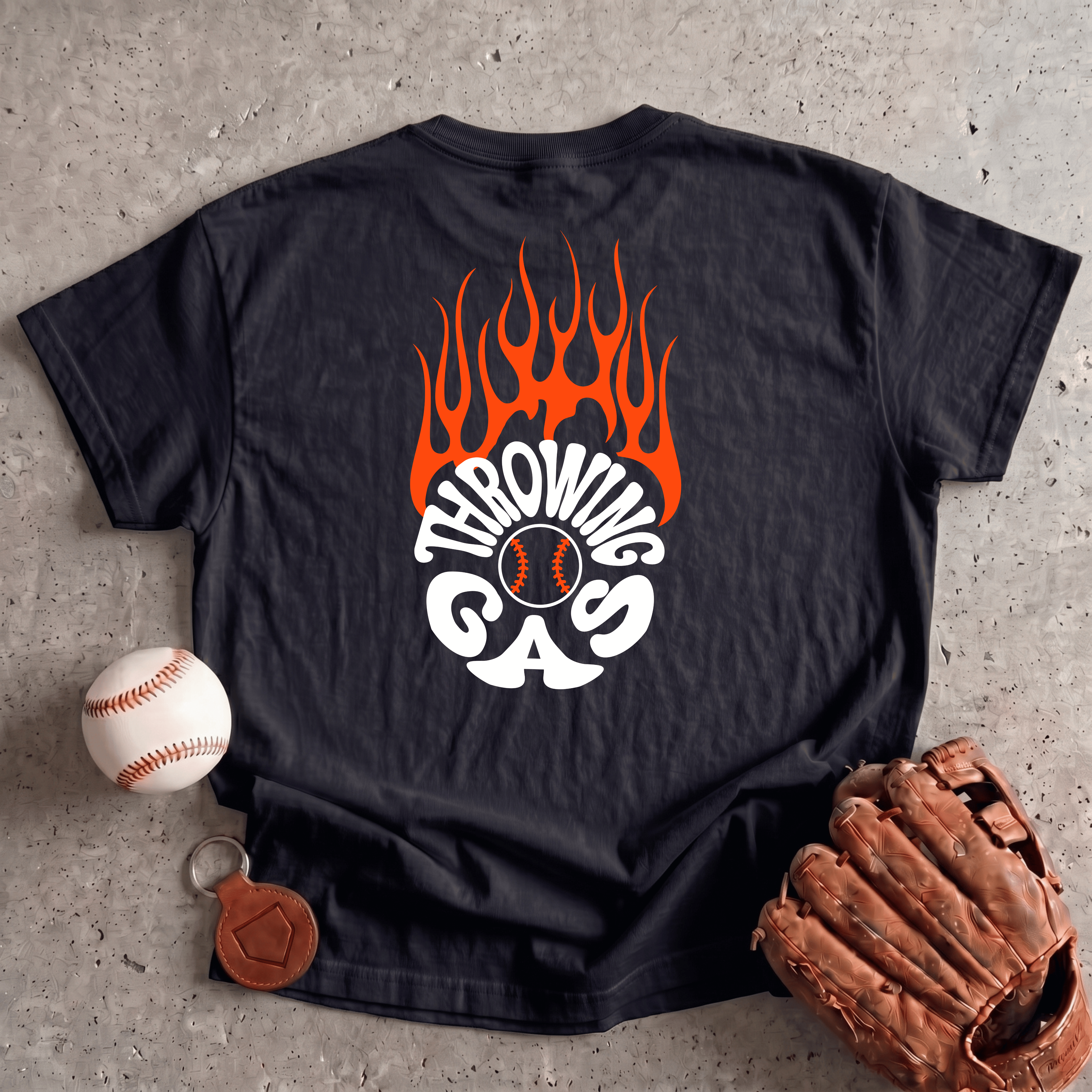 Collection of Throwing Gas T Shirt in a gallery layout
