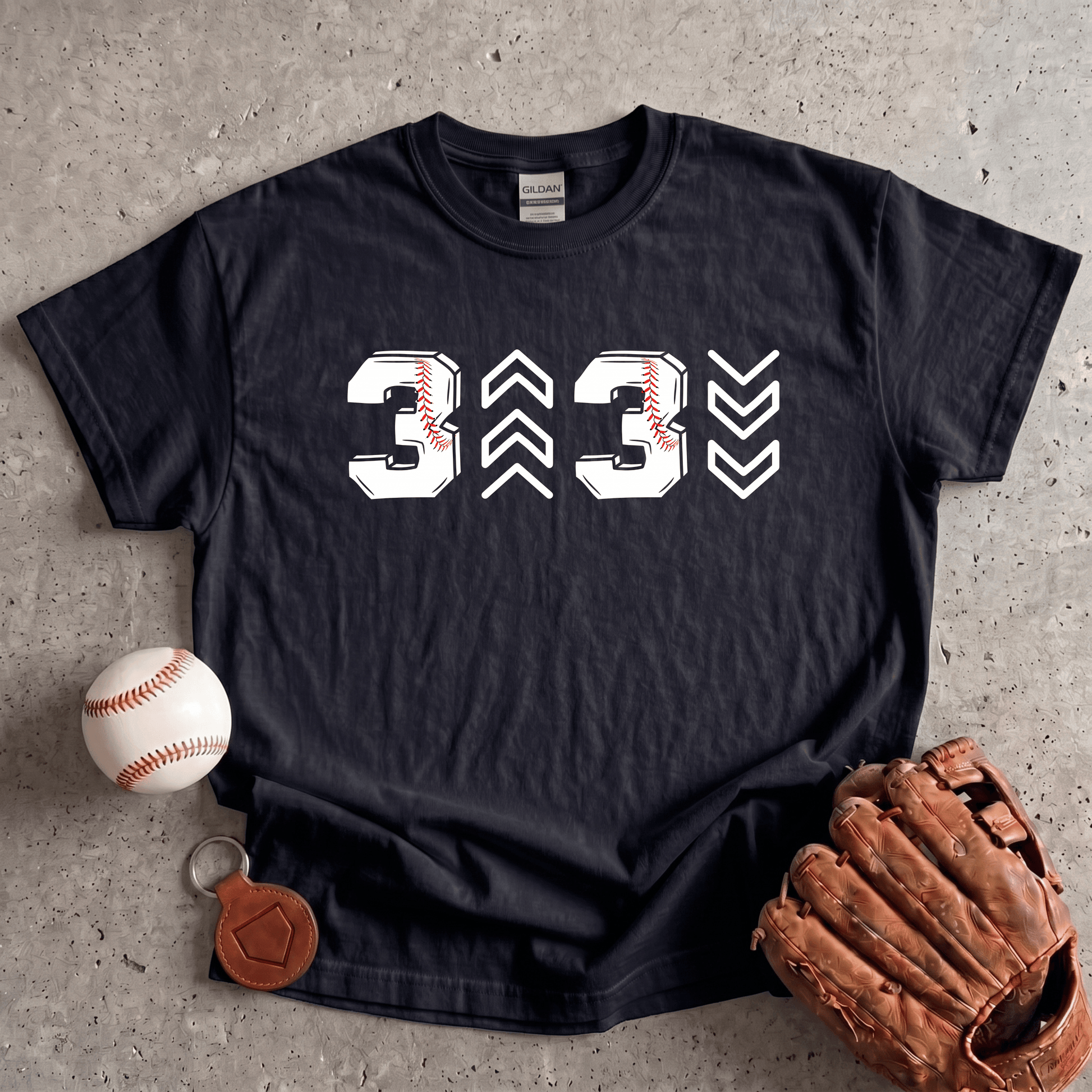 Three Up Three Down T-Shirt