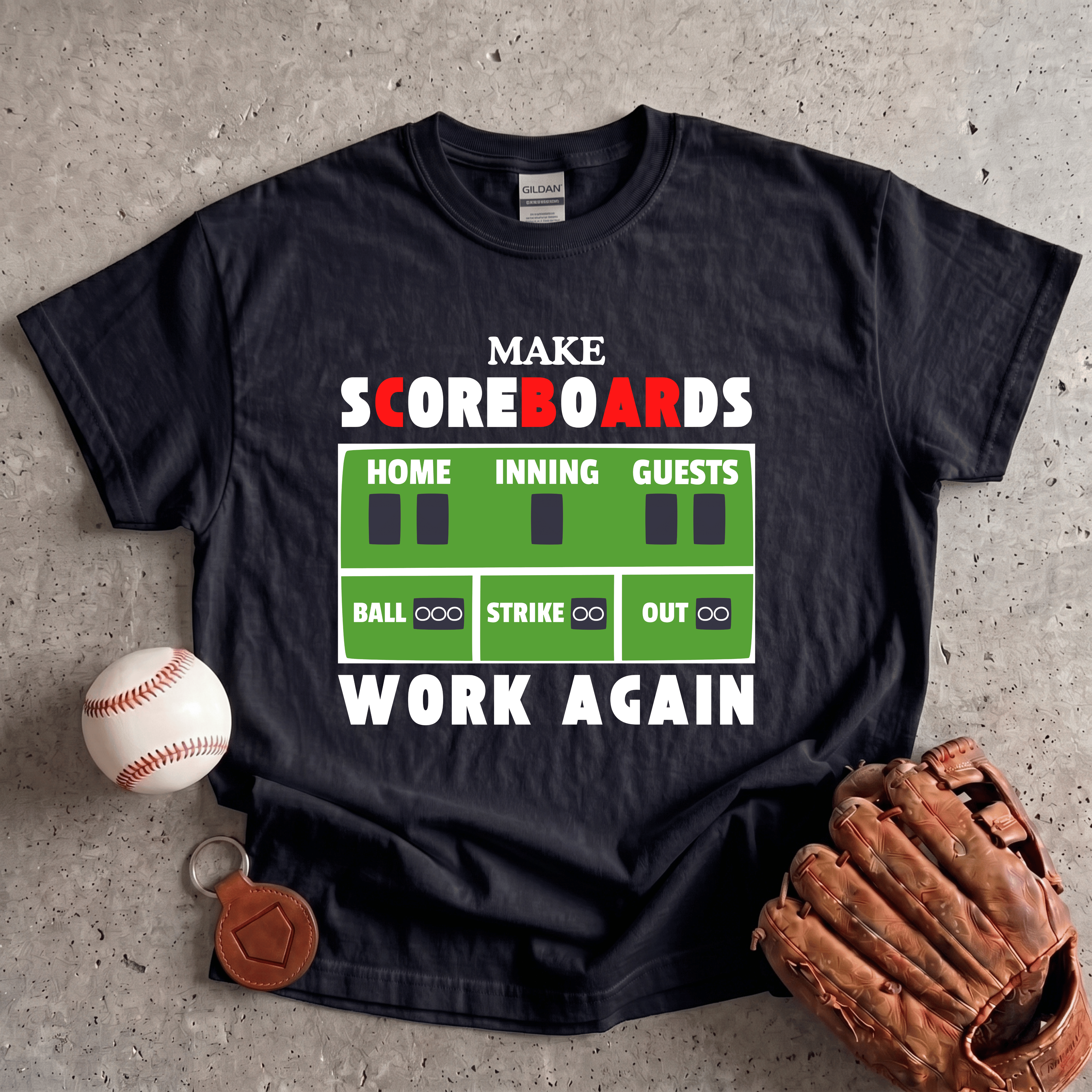 Collection of Make Scoreboards Work T-Shirt in a gallery layout