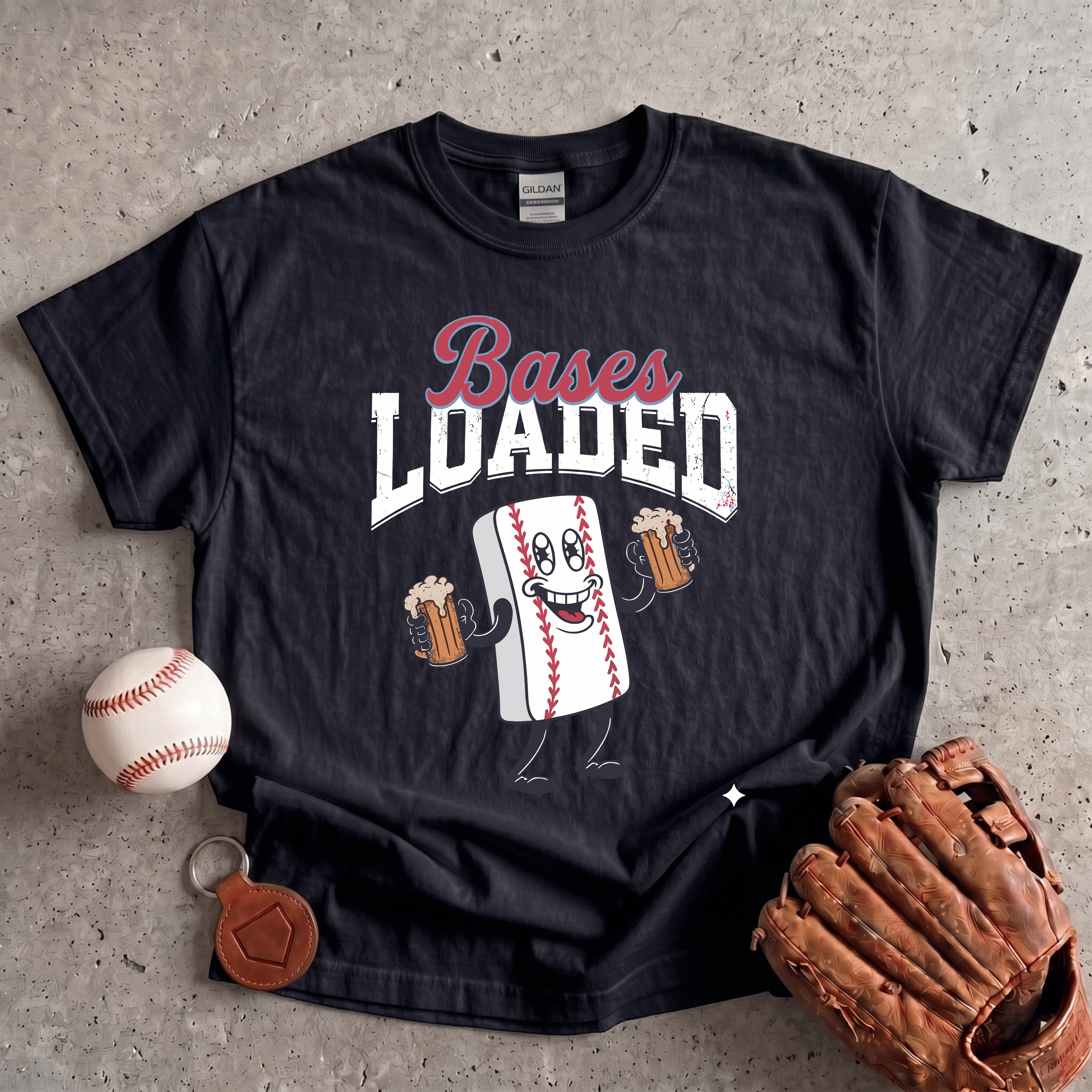 Collection of Bases Loaded T-Shirt in a gallery layout