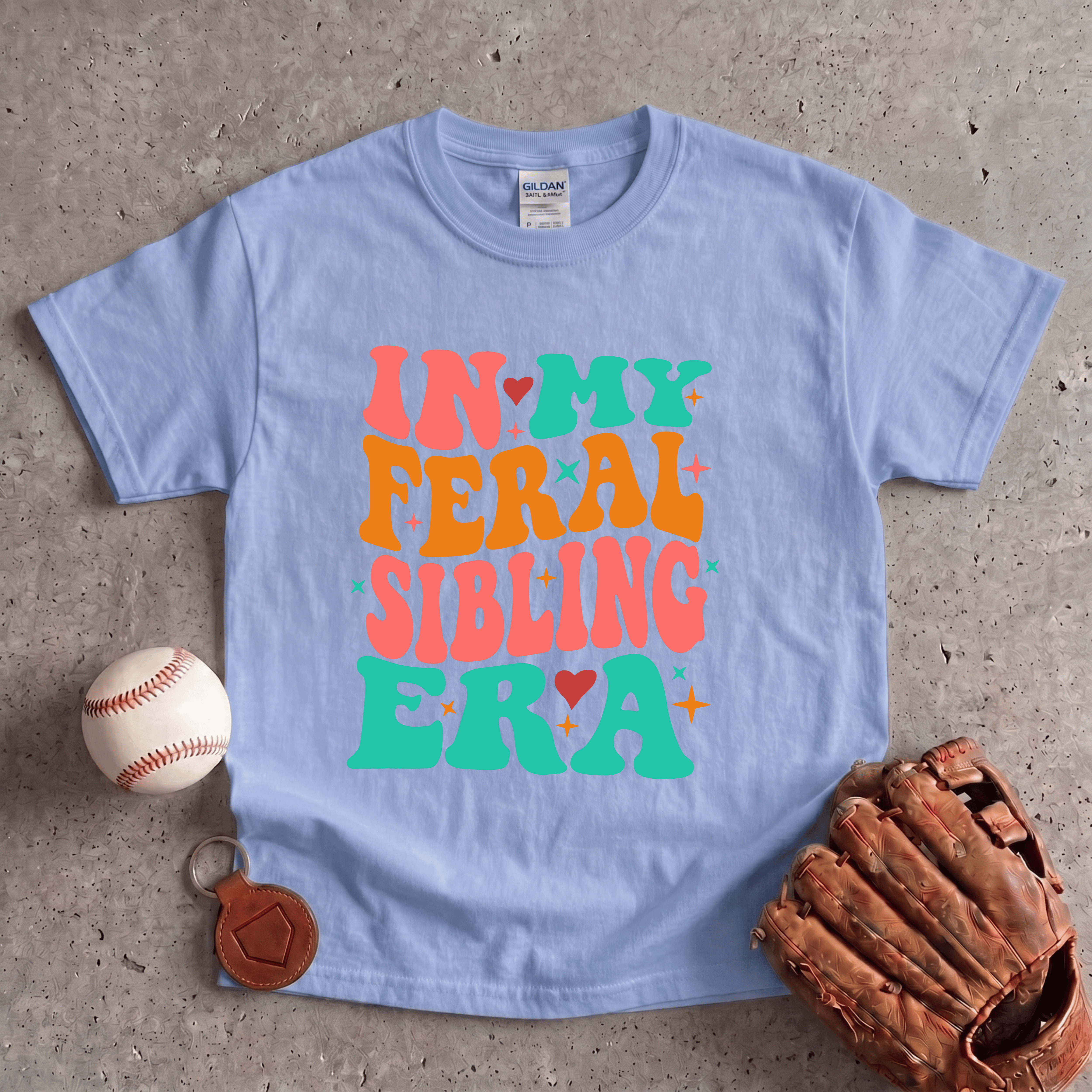 Collection of Feral Sibling Era Youth T-Shirt in a gallery layout