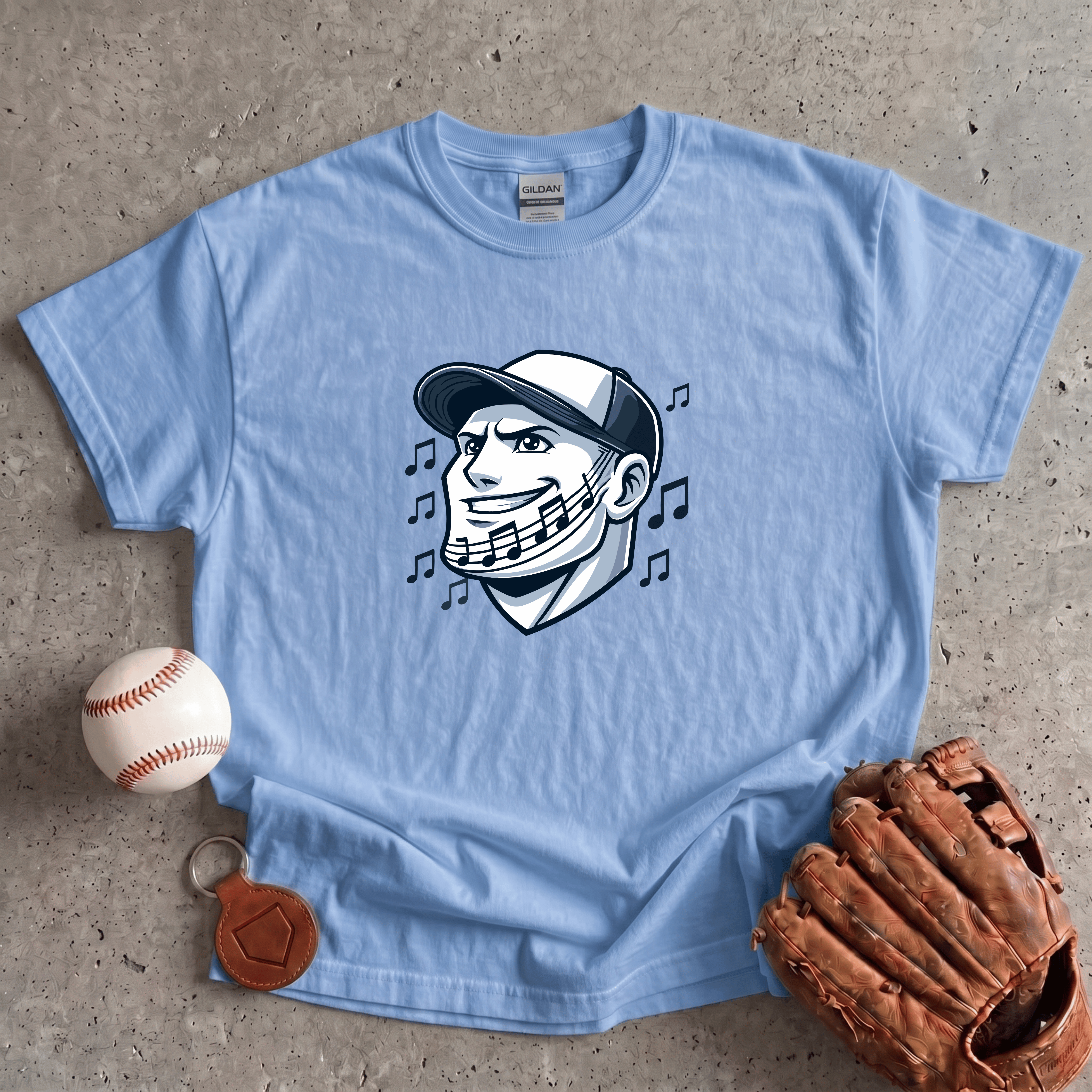 Collection of Chin Music Baseball T-Shirt in a gallery layout