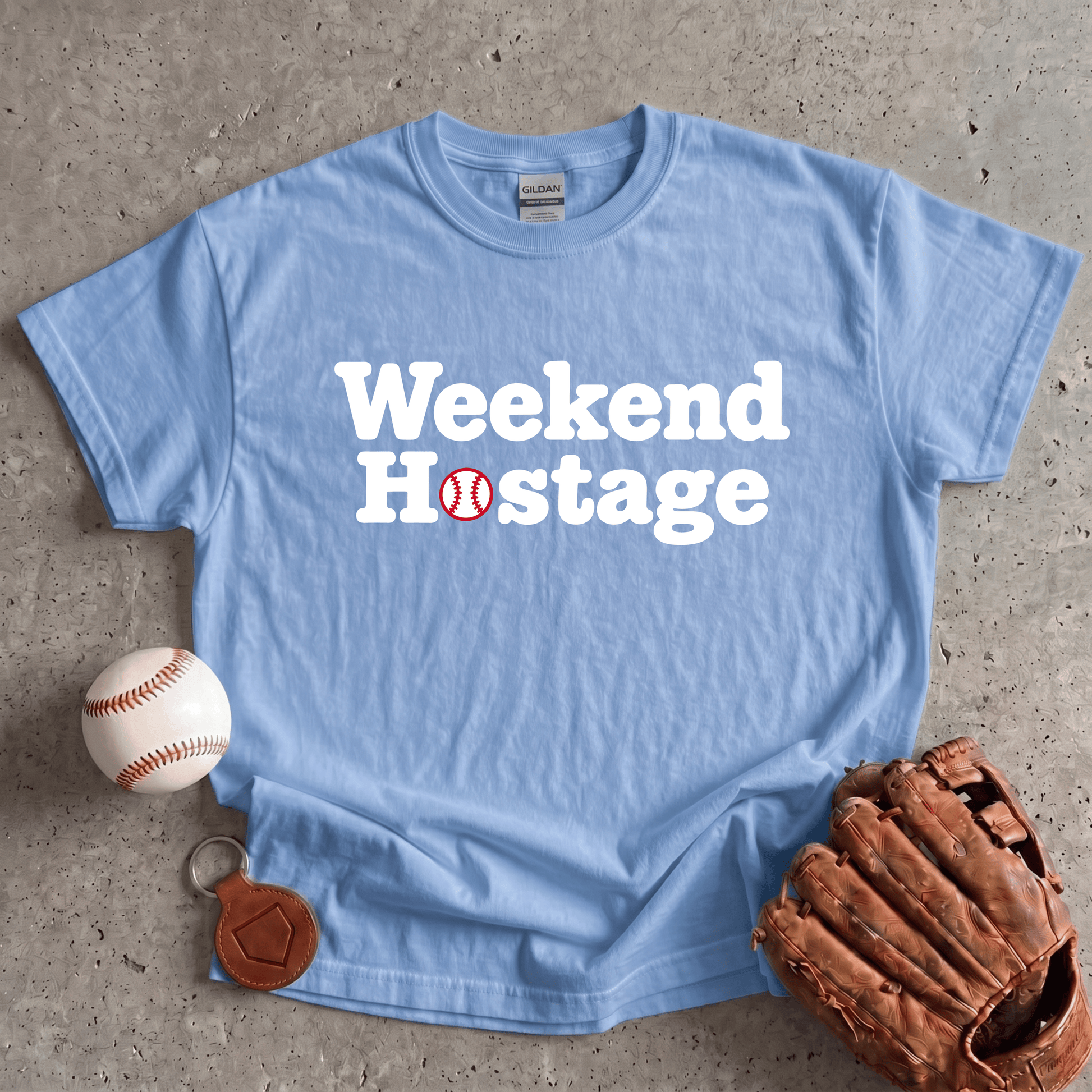 Weekend Hostage Baseball Parent T-Shirt