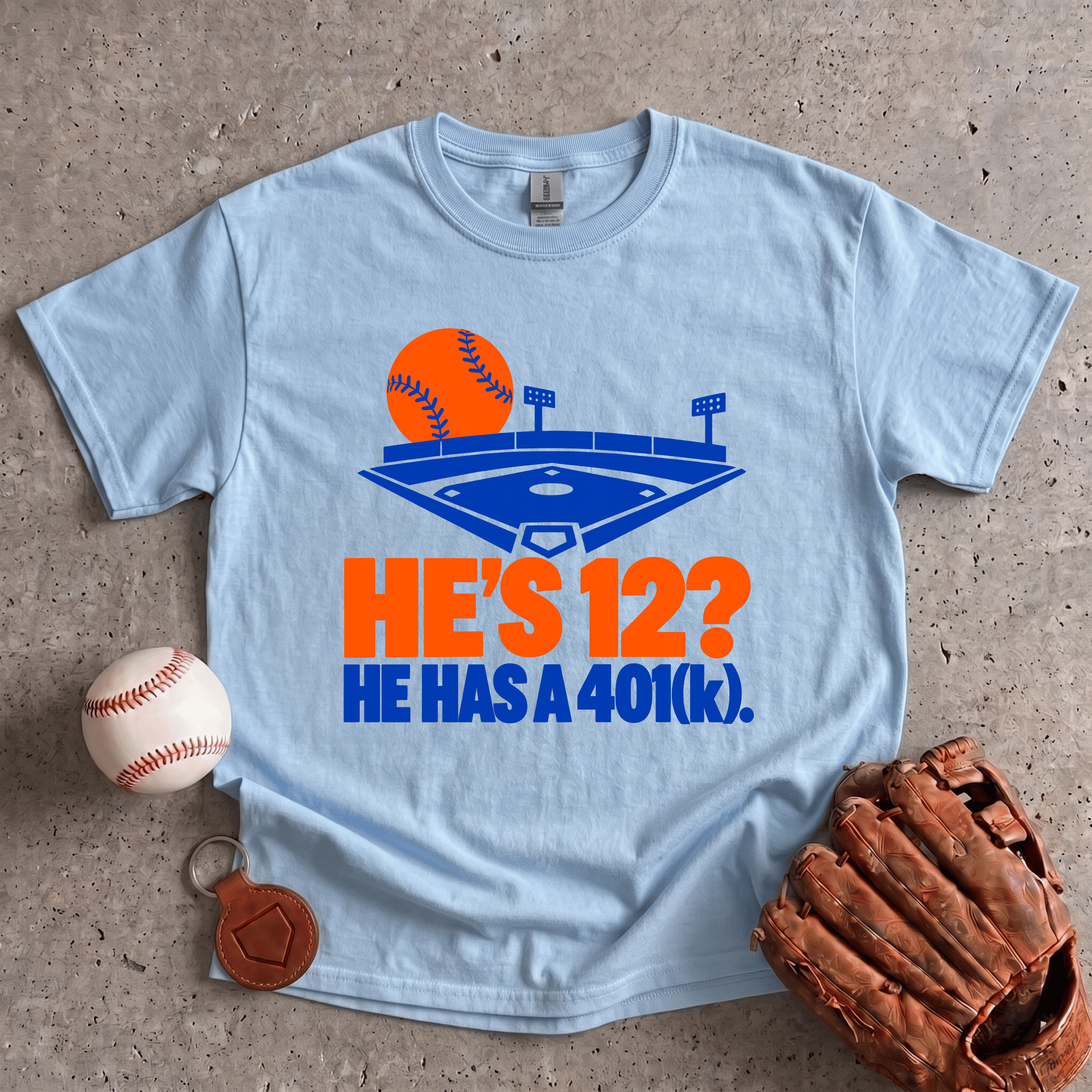 Collection of He Has A 401k T-Shirt in a gallery layout