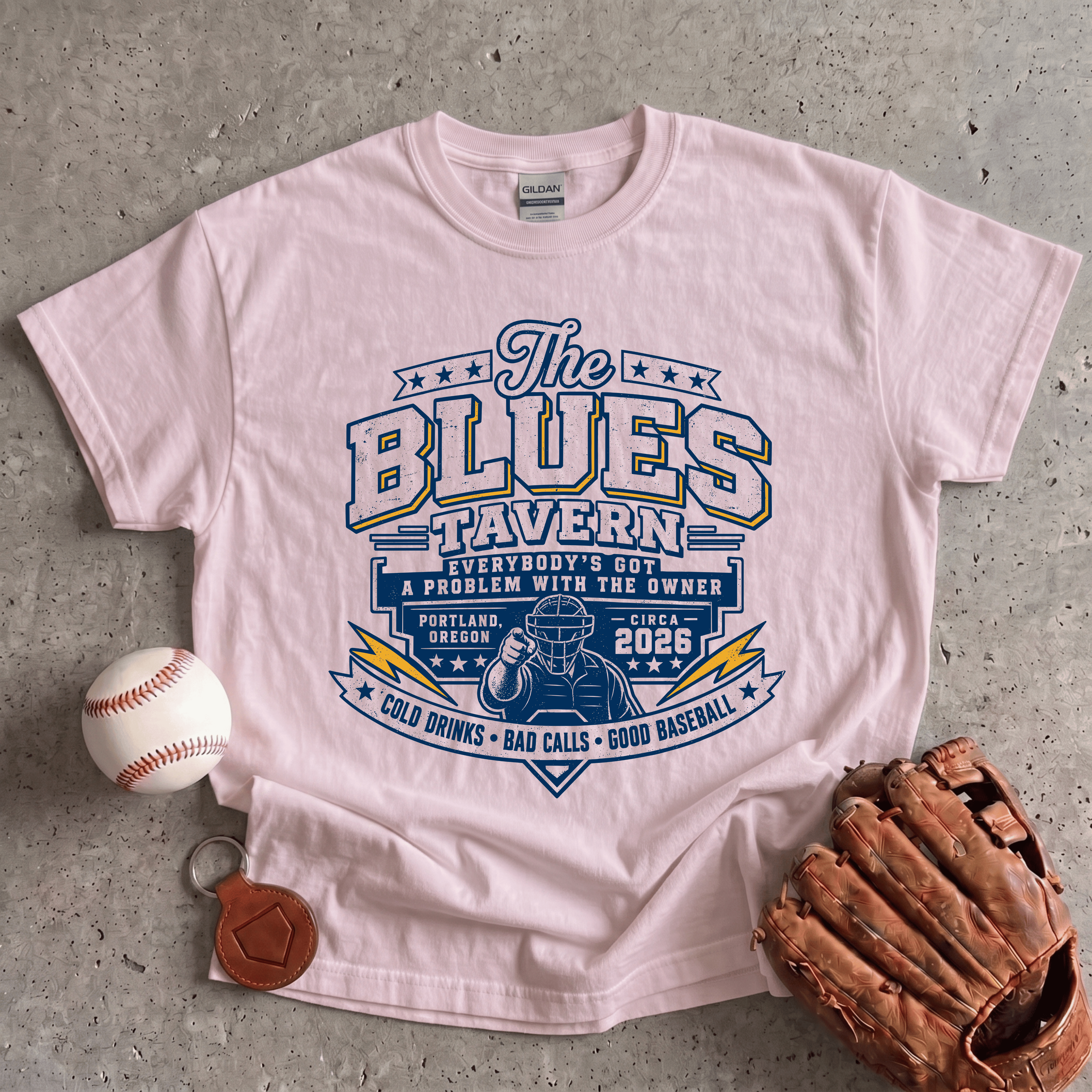 Collection of Blues Tavern T-Shirt in a gallery layout