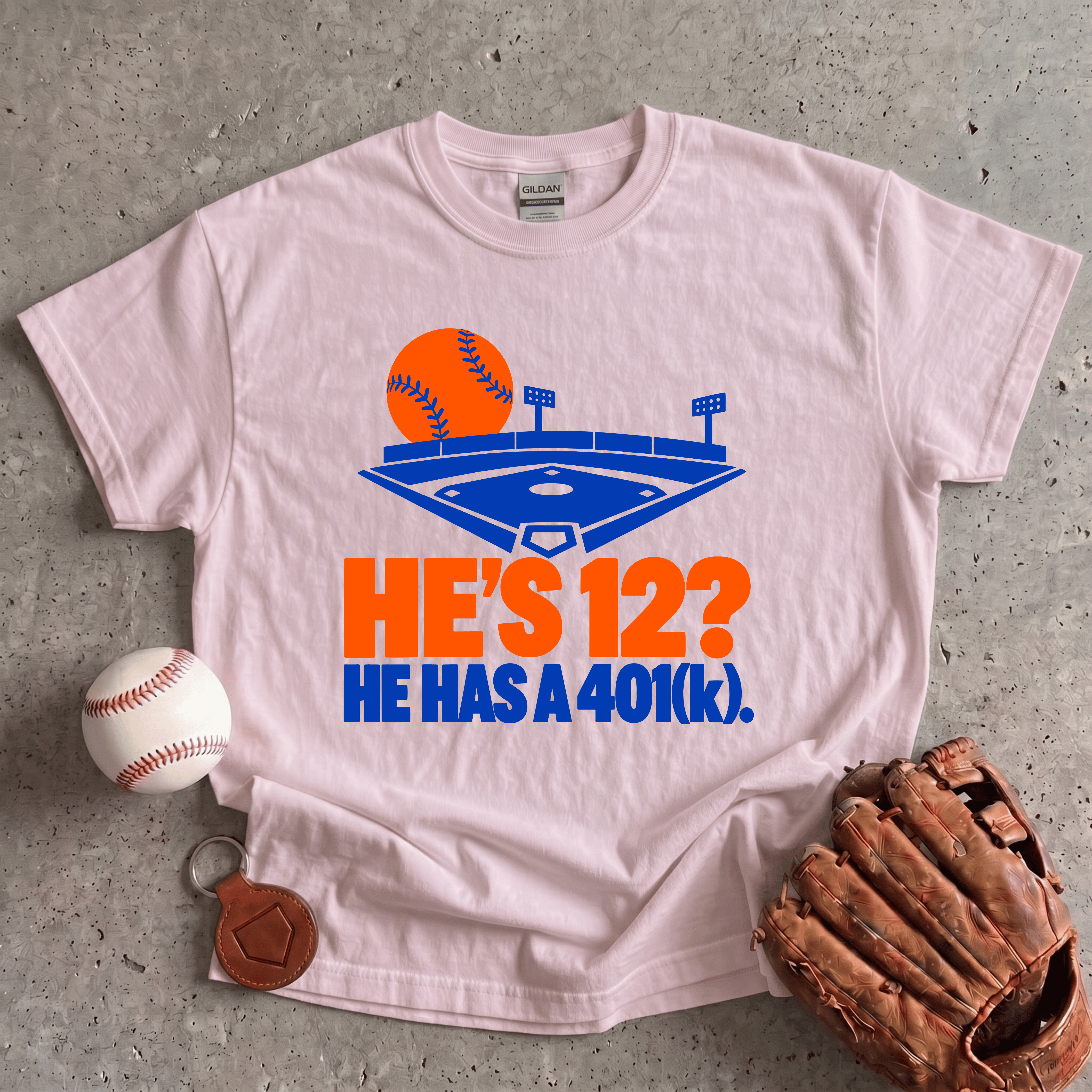 Collection of He Has A 401k T-Shirt in a gallery layout