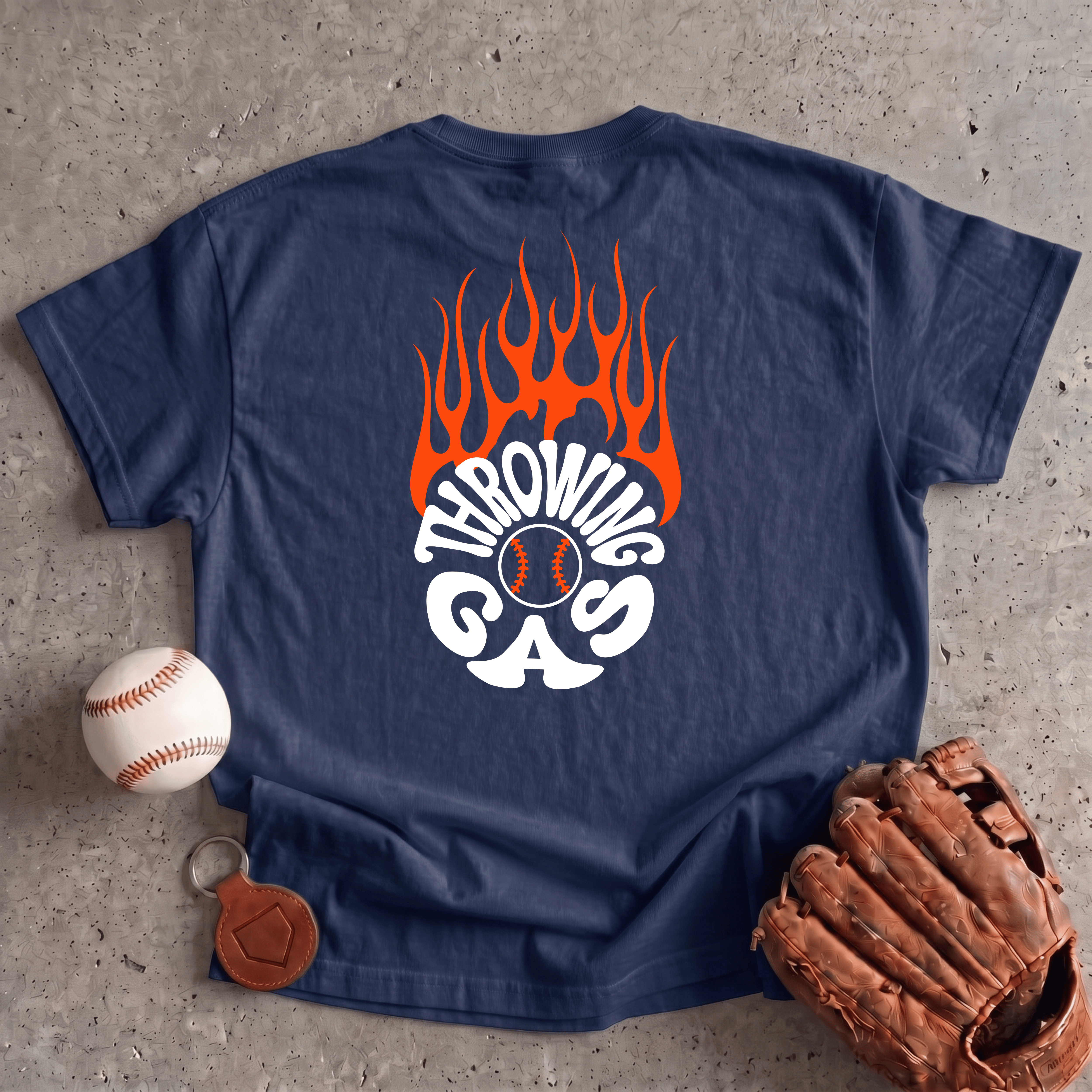 Collection of Throwing Gas T Shirt in a gallery layout